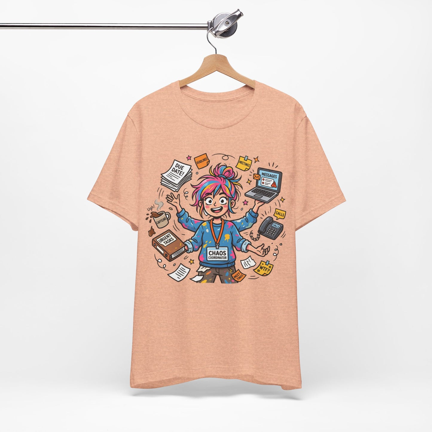 Chaos Coordinator (Feral Edition) Funny Burnout Shirt | Khai Studio