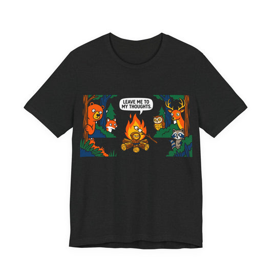 Leave Me to My Thoughts Funny Introvert Shirt | Khai Studio