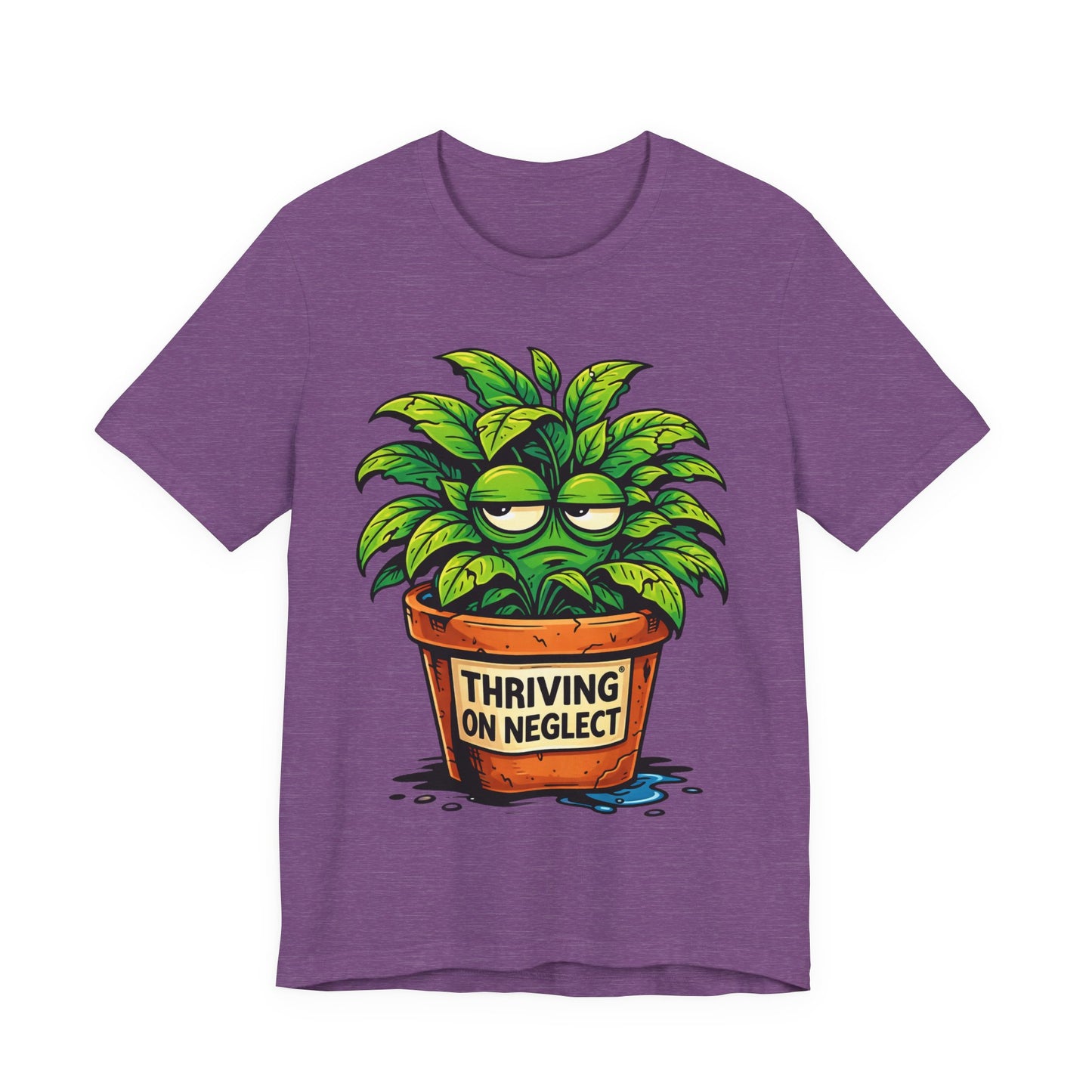 Thriving on Neglect Funny Burnout Shirt | Khai Studio