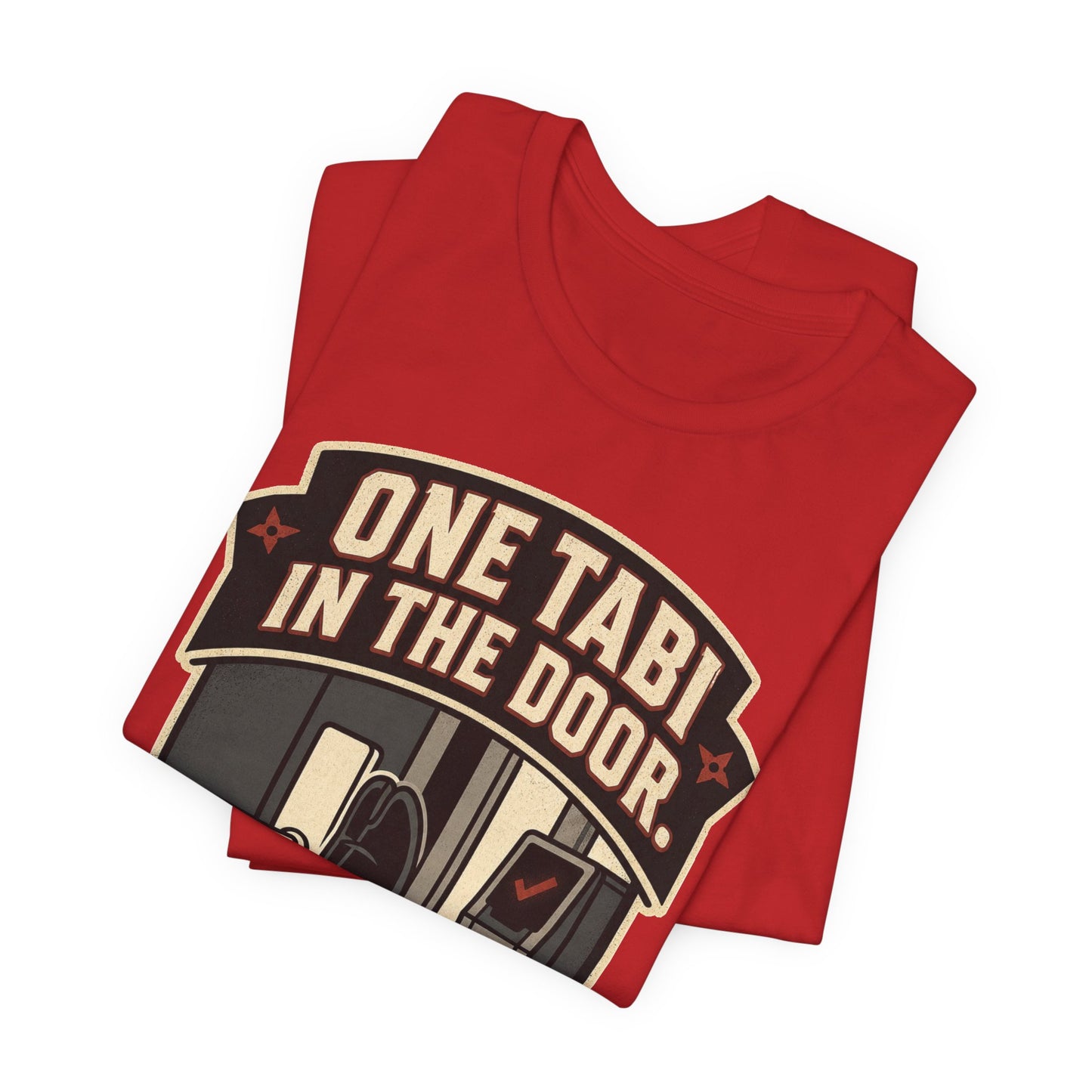 One Tabi in the Door Funny Ninja Office Shirt | Khai Studio