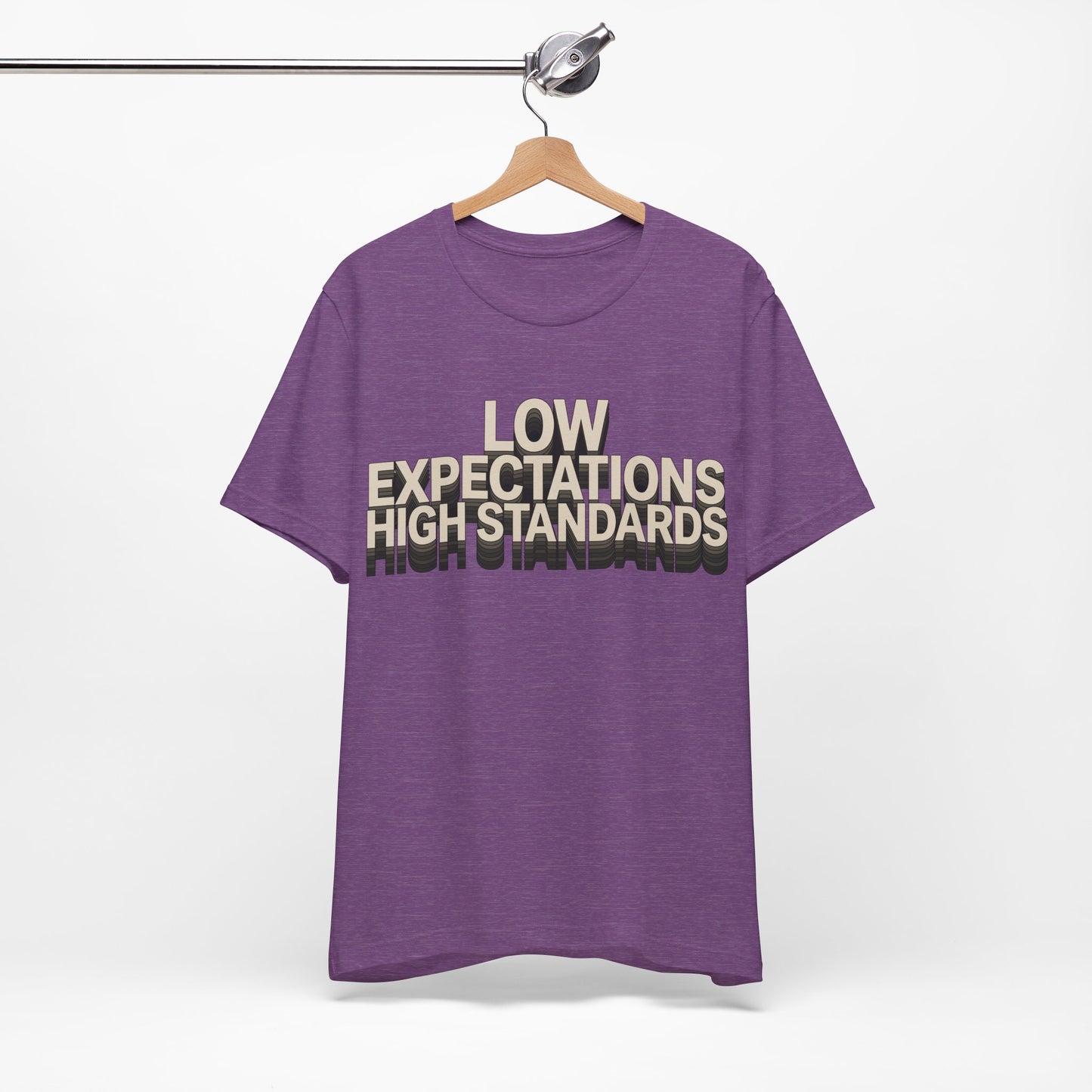 Low Expectations High Standards Funny Deadpan Shirt | Khai Studio