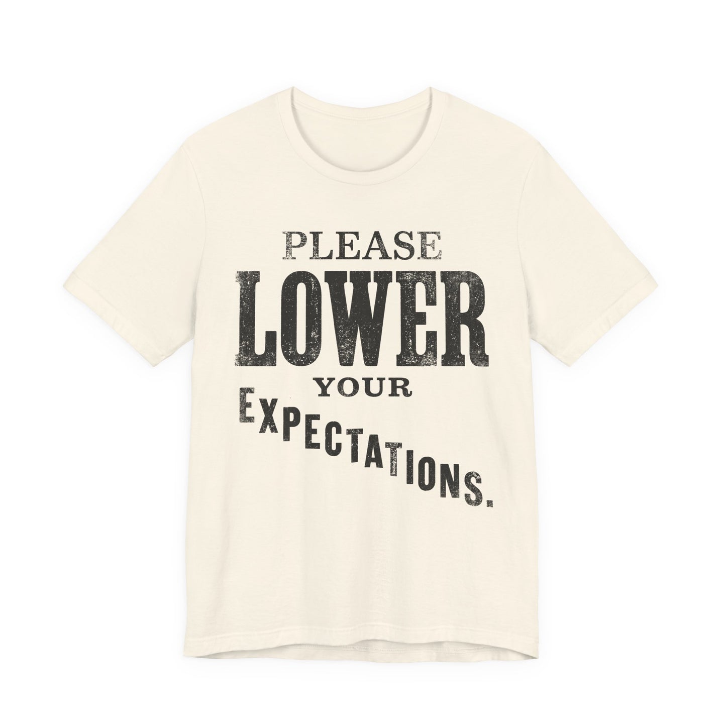 Please Lower Your Expectations Funny Shirt | Khai Studio