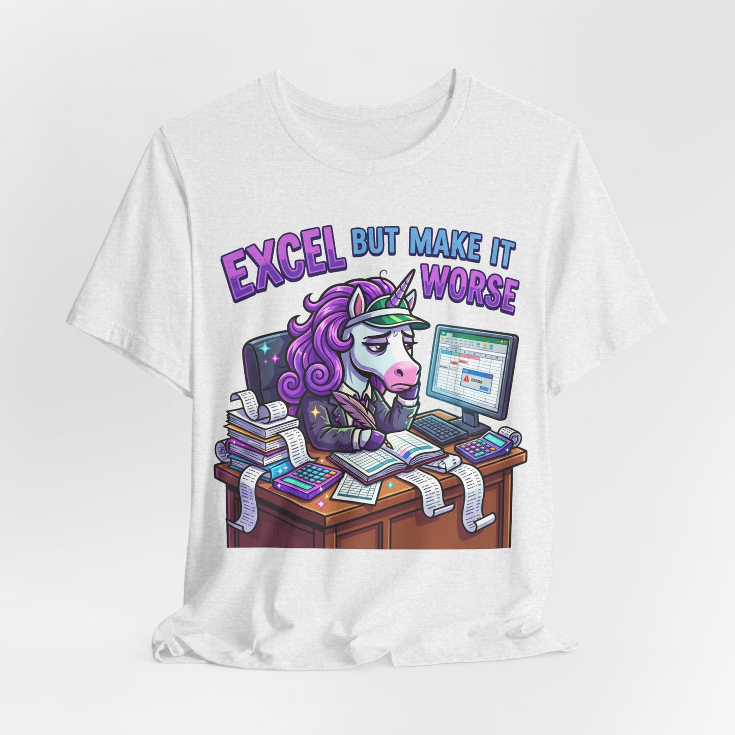 Excel But Make It Worse Funny Burnout Shirt | Khai Studio