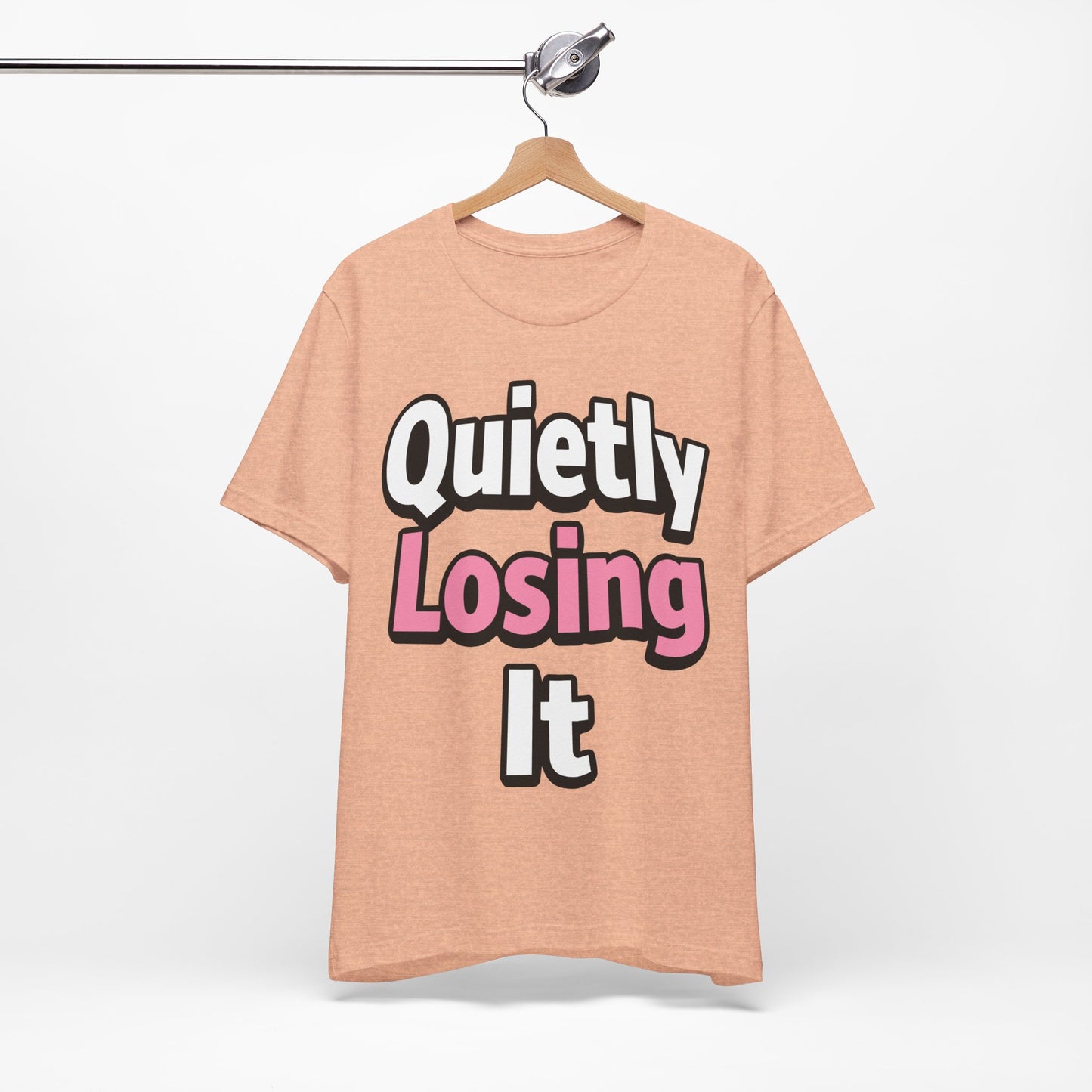 Quietly Losing It Funny Burnout Shirt | Khai Studio