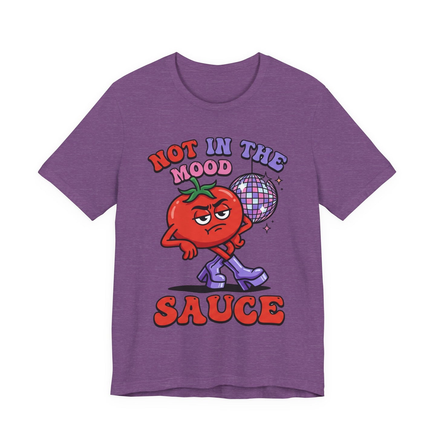 Not in the Mood Sauce Funny Burnout Shirt | Khai Studio