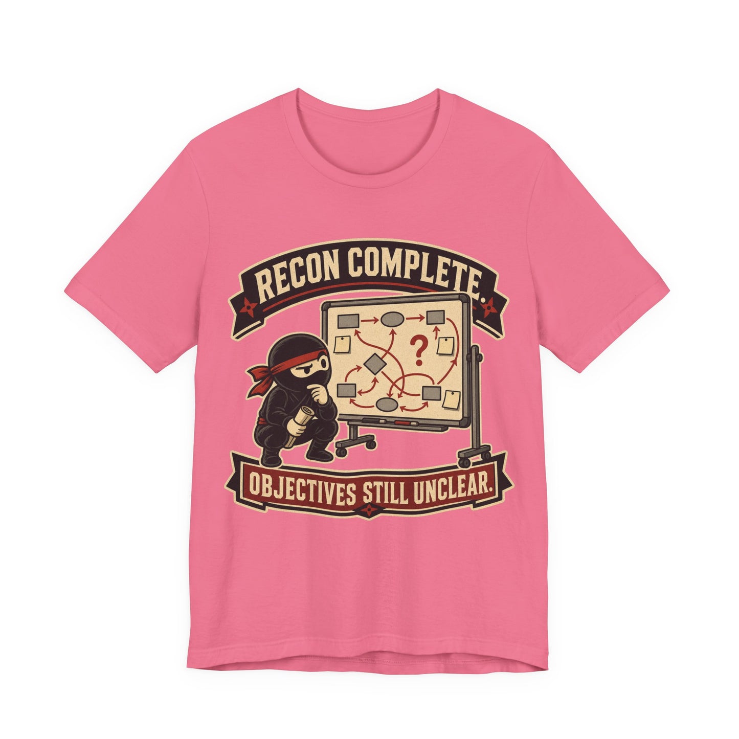 Recon Complete Objectives Still Unclear Funny Ninja Office Shirt | Khai Studio