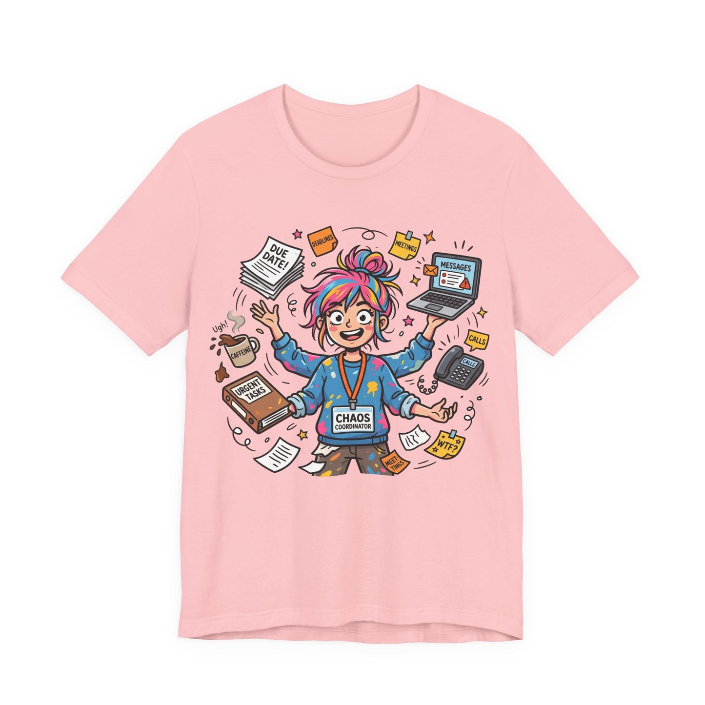 Chaos Coordinator (Feral Edition) Funny Burnout Shirt | Khai Studio