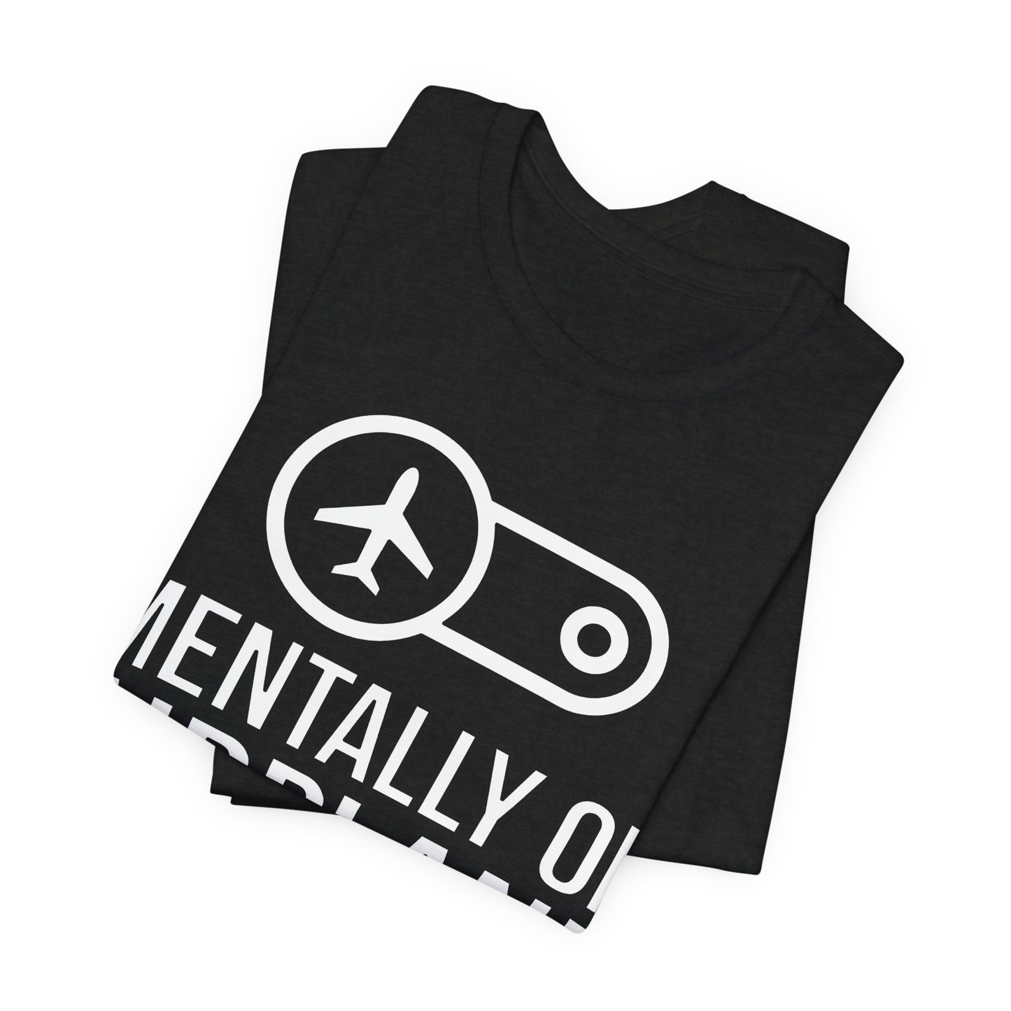 Mentally on Airplane Mode Funny Introvert Shirt | Khai Studio
