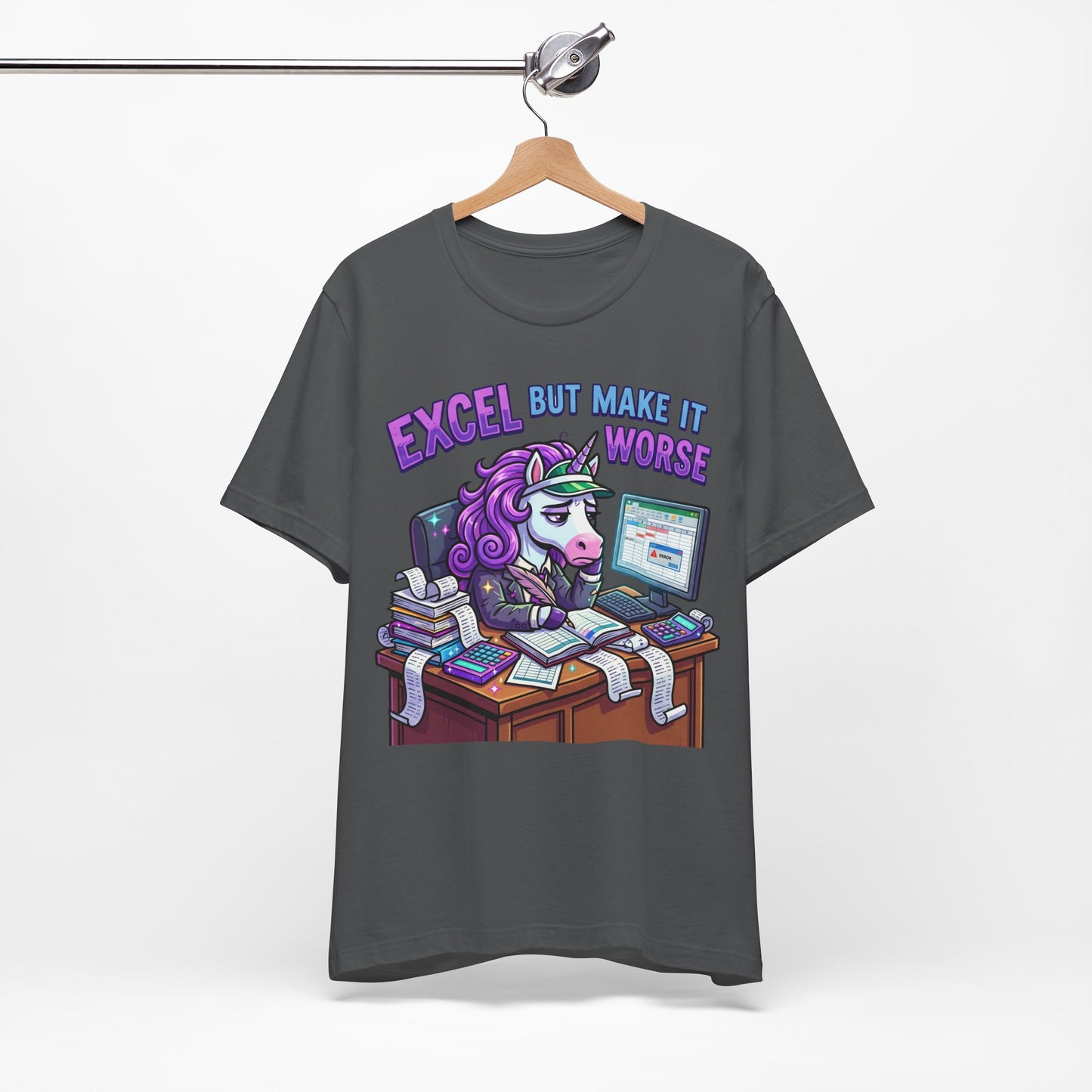 Excel But Make It Worse Funny Burnout Shirt | Khai Studio