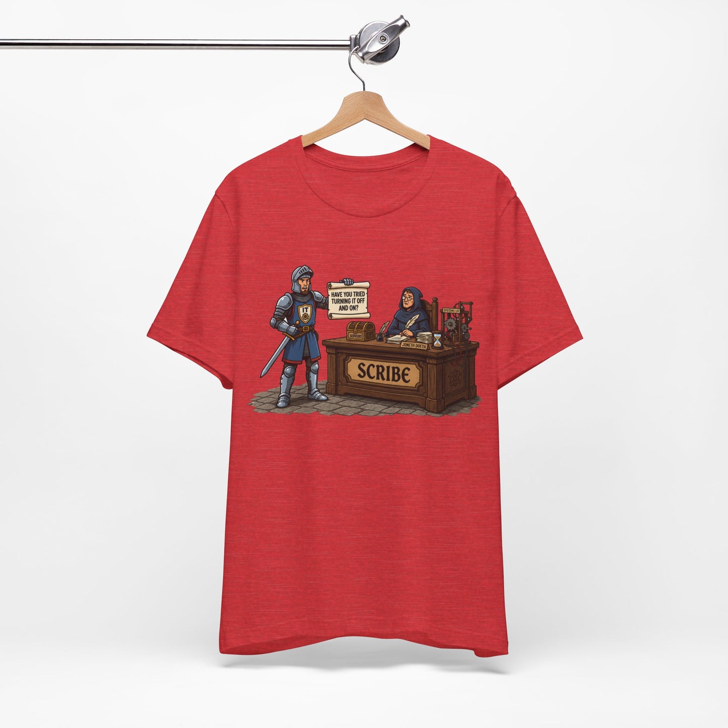 Help Desk Have You Tried Turning It Off and On Funny Burnout Shirt | Khai Studio