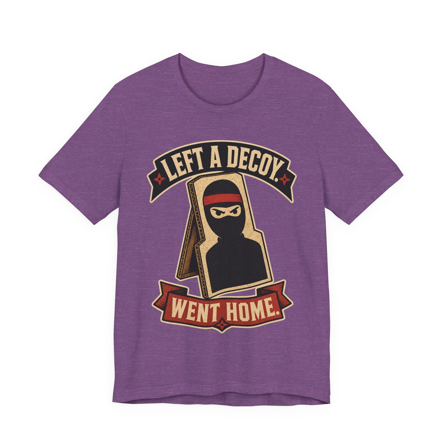 Left a Decoy Went Home Funny Ninja Office Shirt | Khai Studio