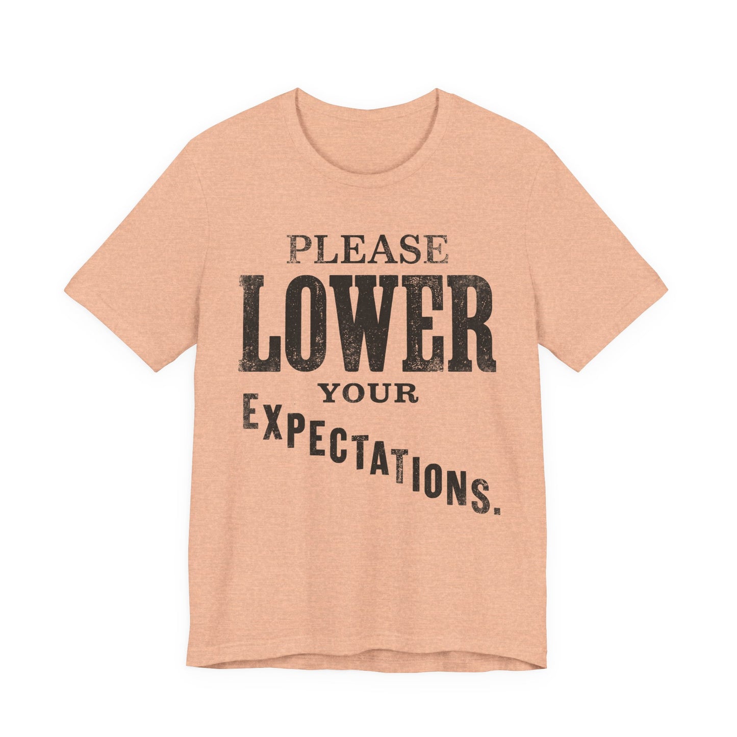 Please Lower Your Expectations Funny Shirt | Khai Studio