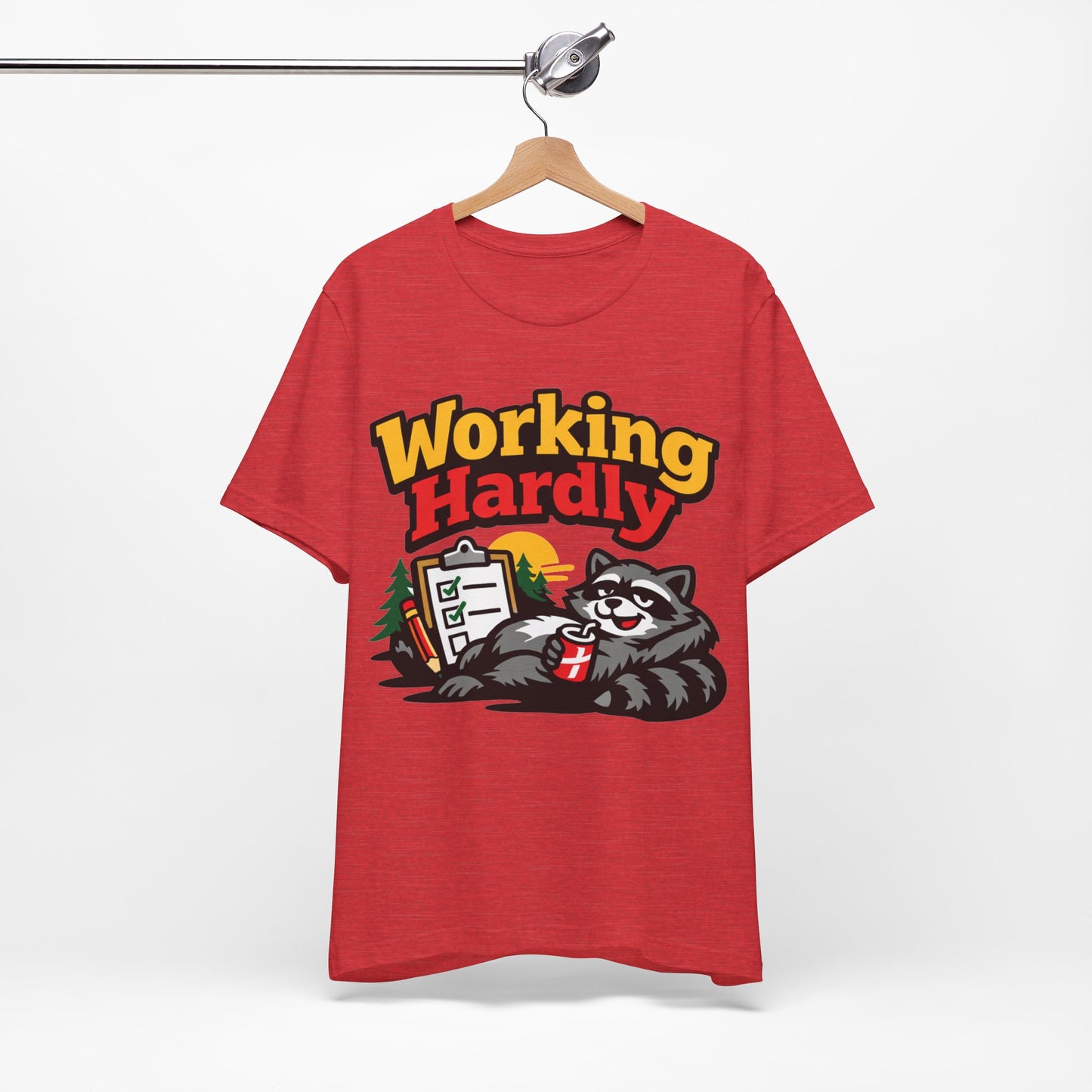 Working Hardly Funny Burnout Shirt | Khai Studio