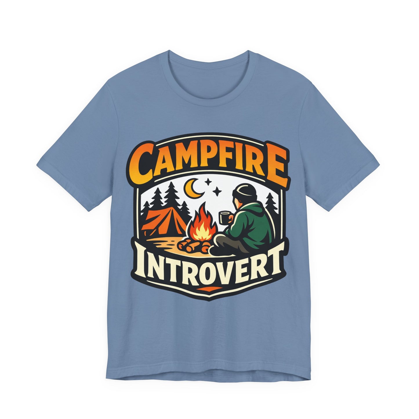 Campfire Introvert Funny Introvert Shirt | Khai Studio