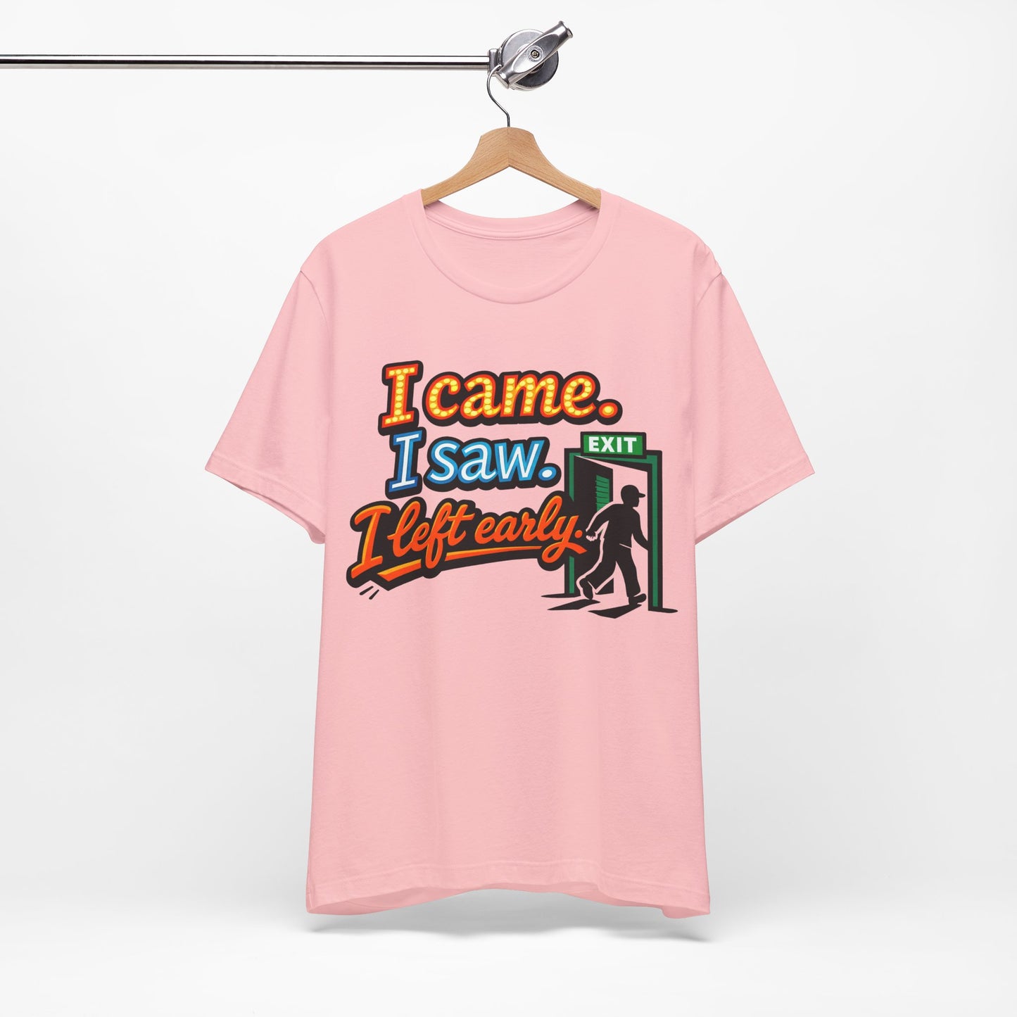I Came I Saw I Left Early Funny Introvert Shirt | Khai Studio