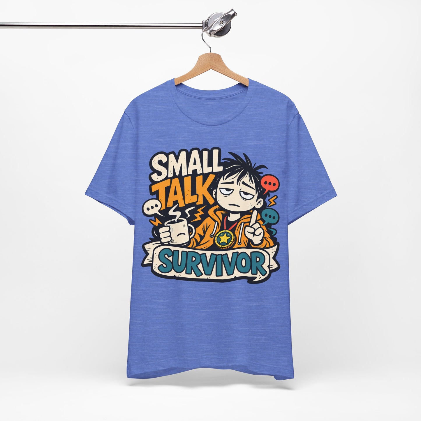 Small Talk Survivor Funny Introvert Shirt | Khai Studio