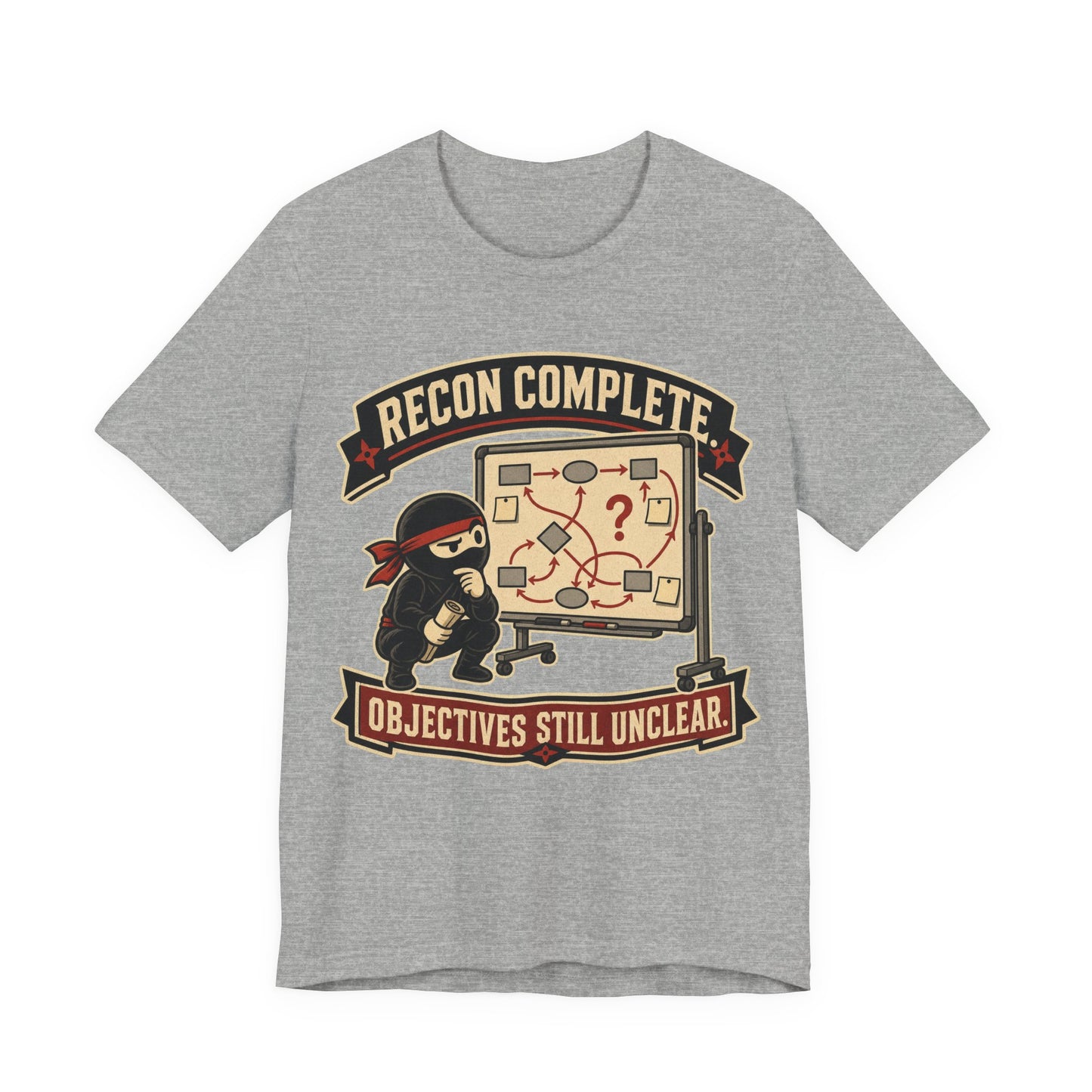 Recon Complete Objectives Still Unclear Funny Ninja Office Shirt | Khai Studio