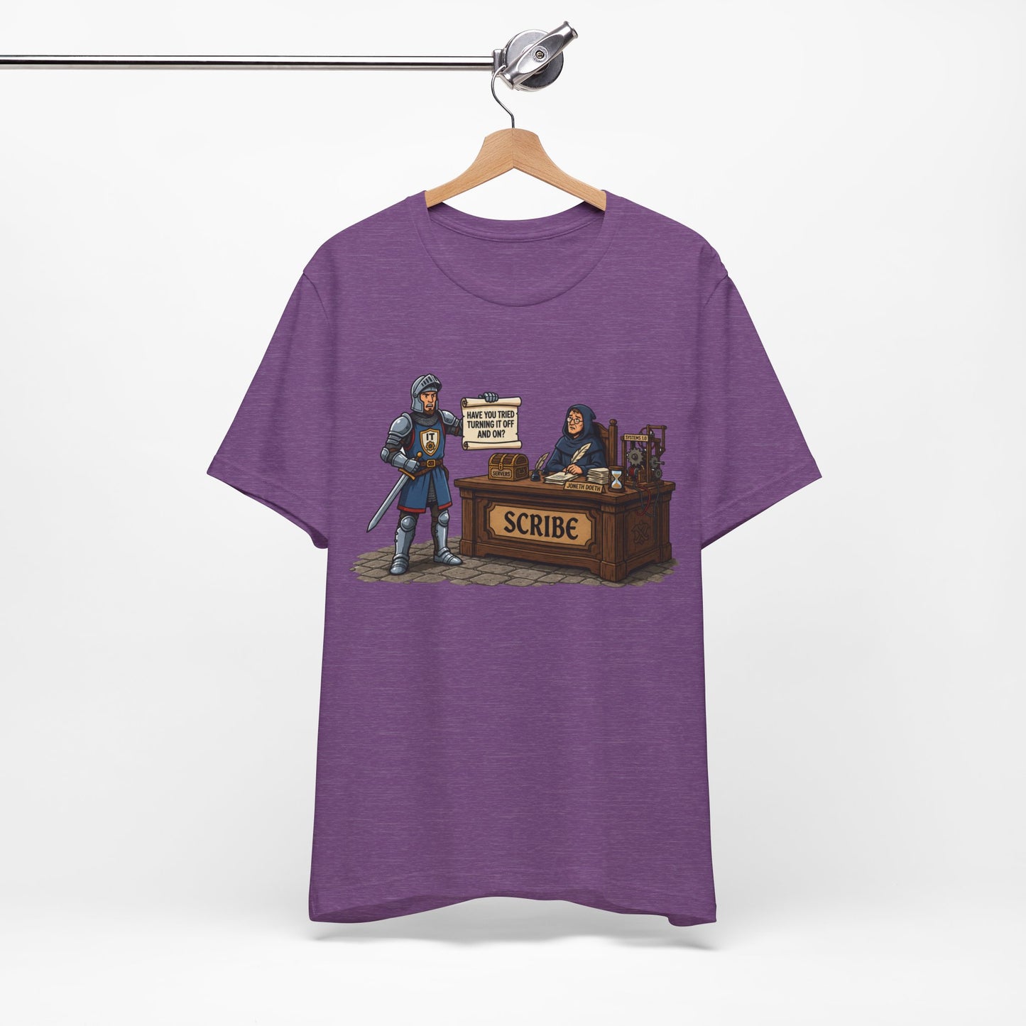Help Desk Have You Tried Turning It Off and On Funny Burnout Shirt | Khai Studio