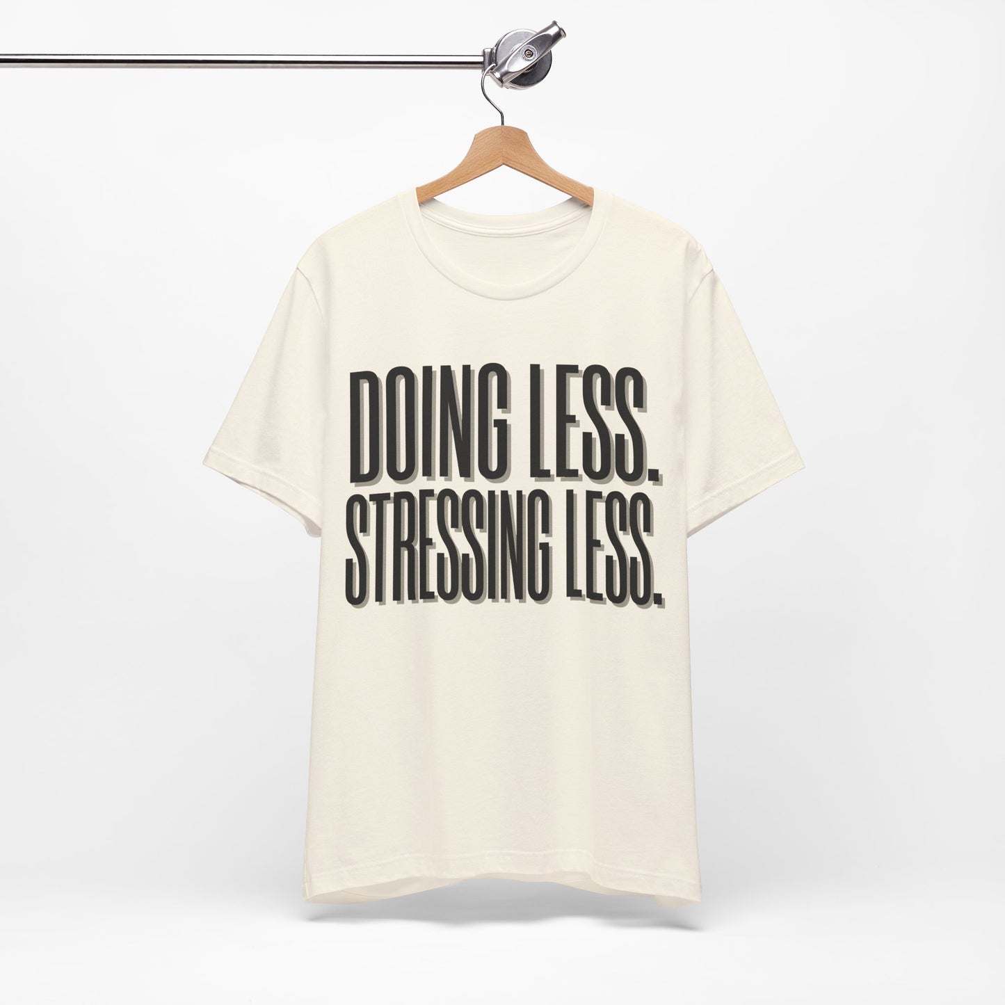 Doing Less Stressing Less Funny Burnout Shirt | Khai Studio