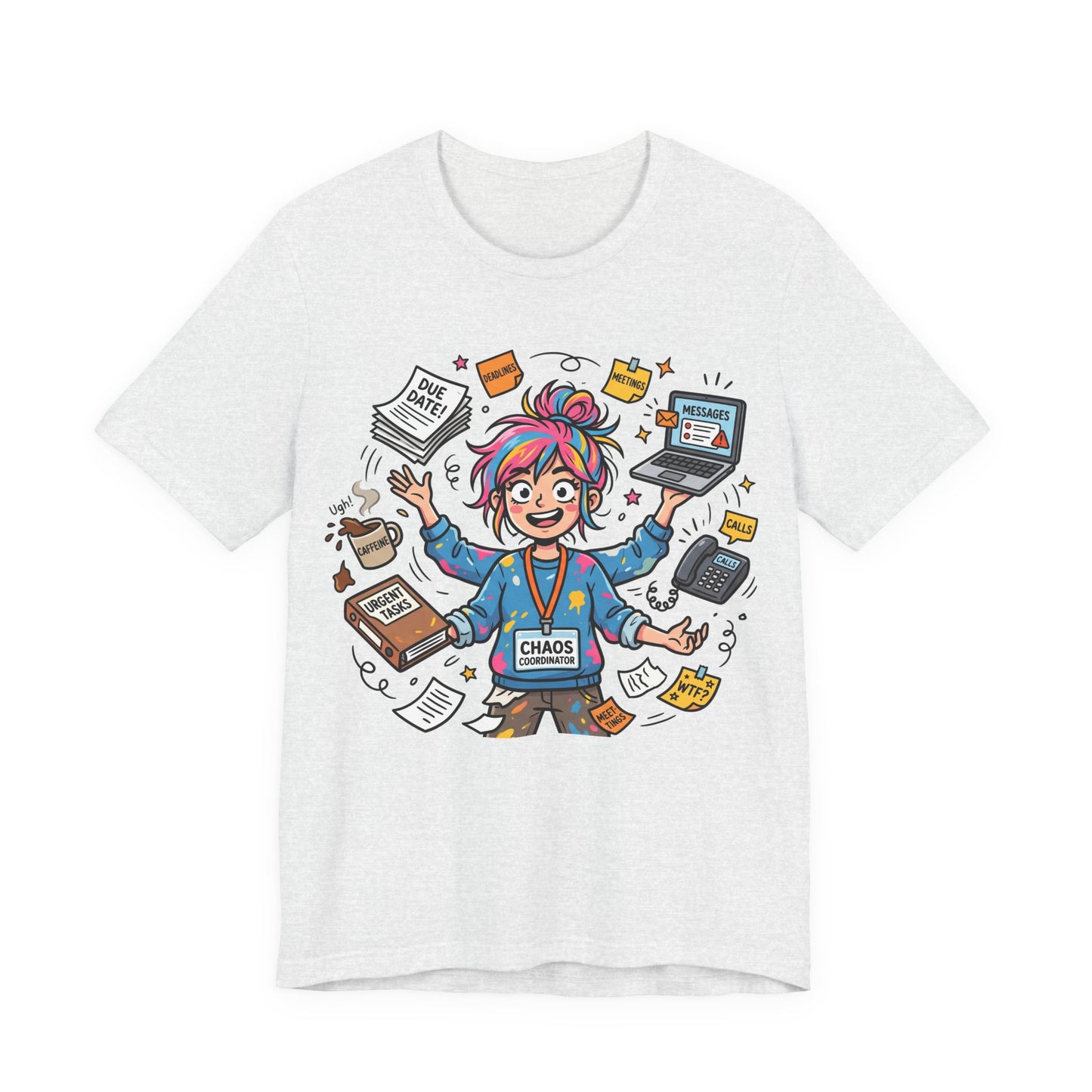 Chaos Coordinator (Feral Edition) Funny Burnout Shirt | Khai Studio