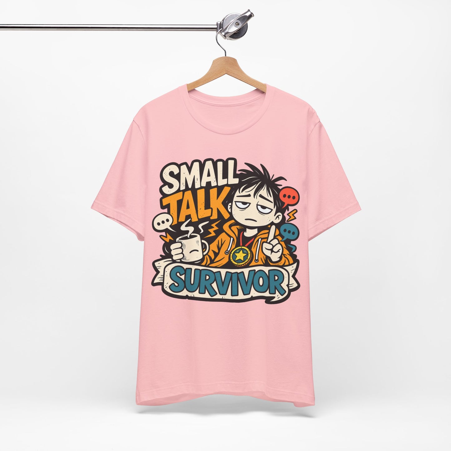 Small Talk Survivor Funny Introvert Shirt | Khai Studio