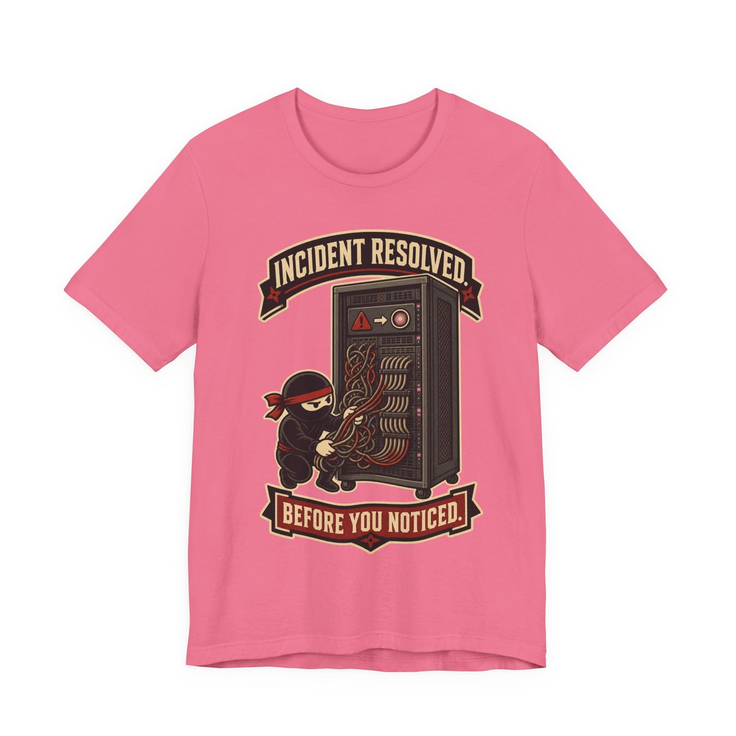 Incident Resolved Before You Noticed Funny Ninja Office Shirt | Khai Studio