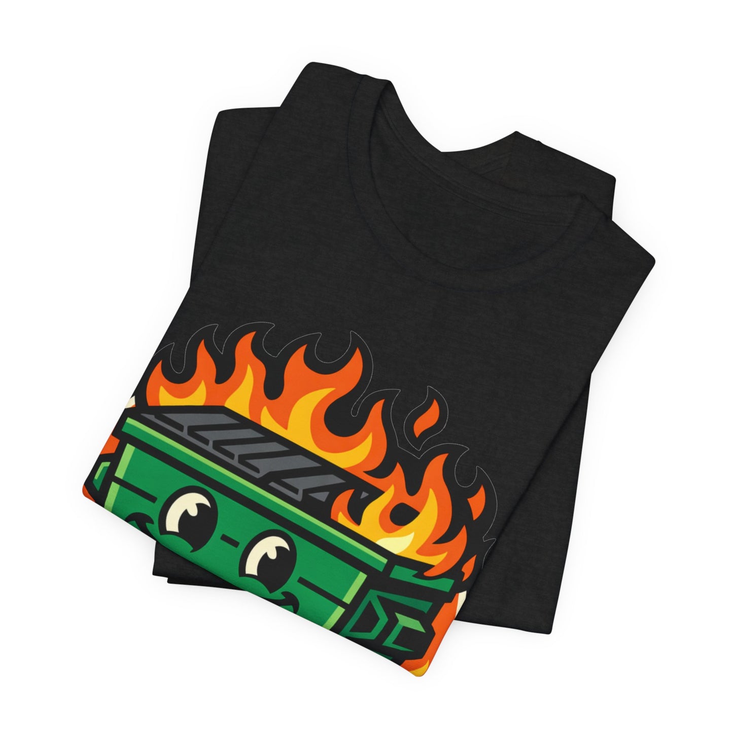 Probably Fine Funny Burnout Shirt | Khai Studio