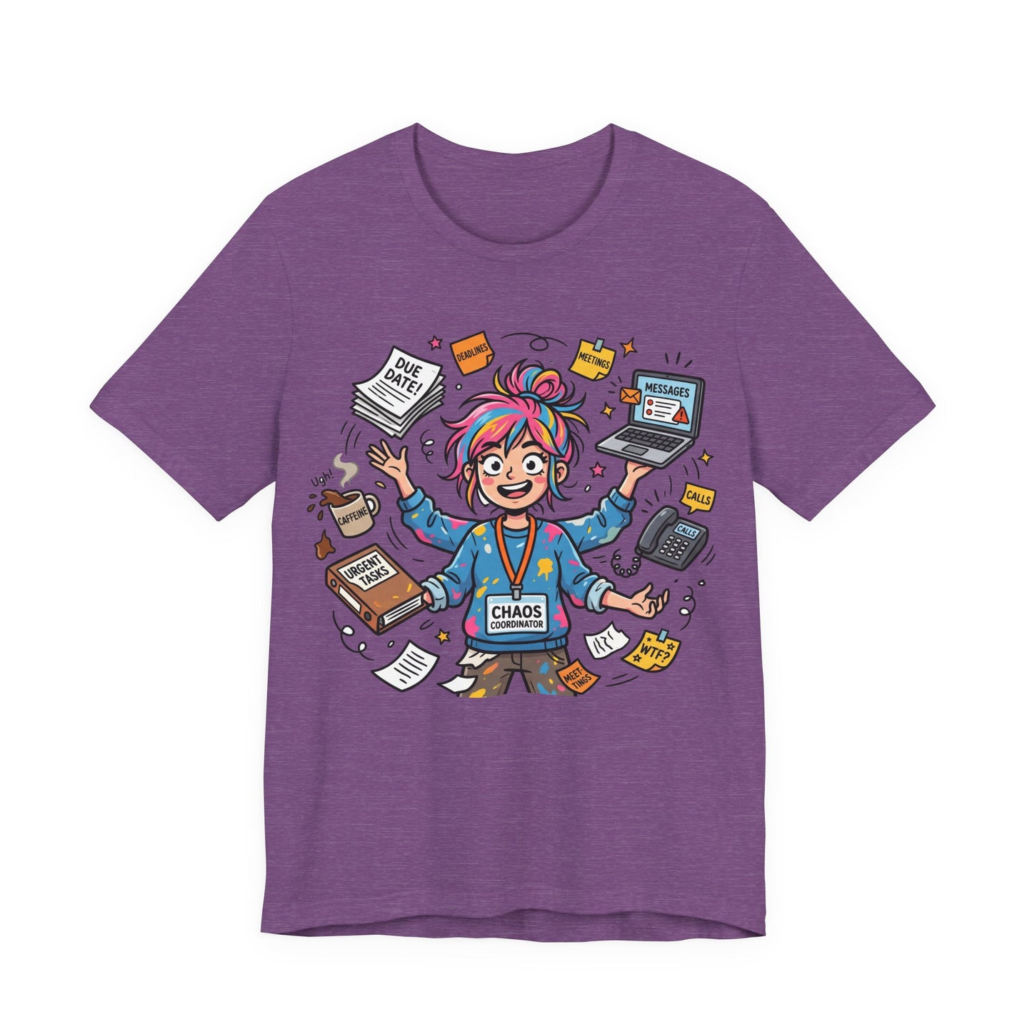 Chaos Coordinator (Feral Edition) Funny Burnout Shirt | Khai Studio