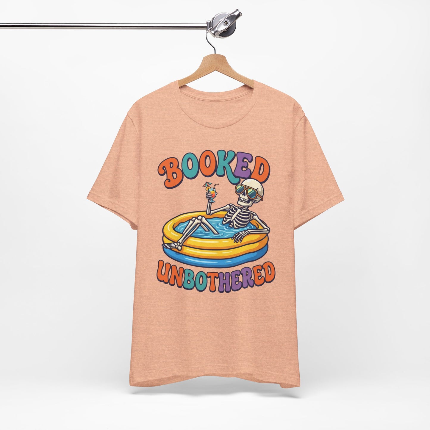 Booked and Unbothered Funny Burnout Shirt | Khai Studio