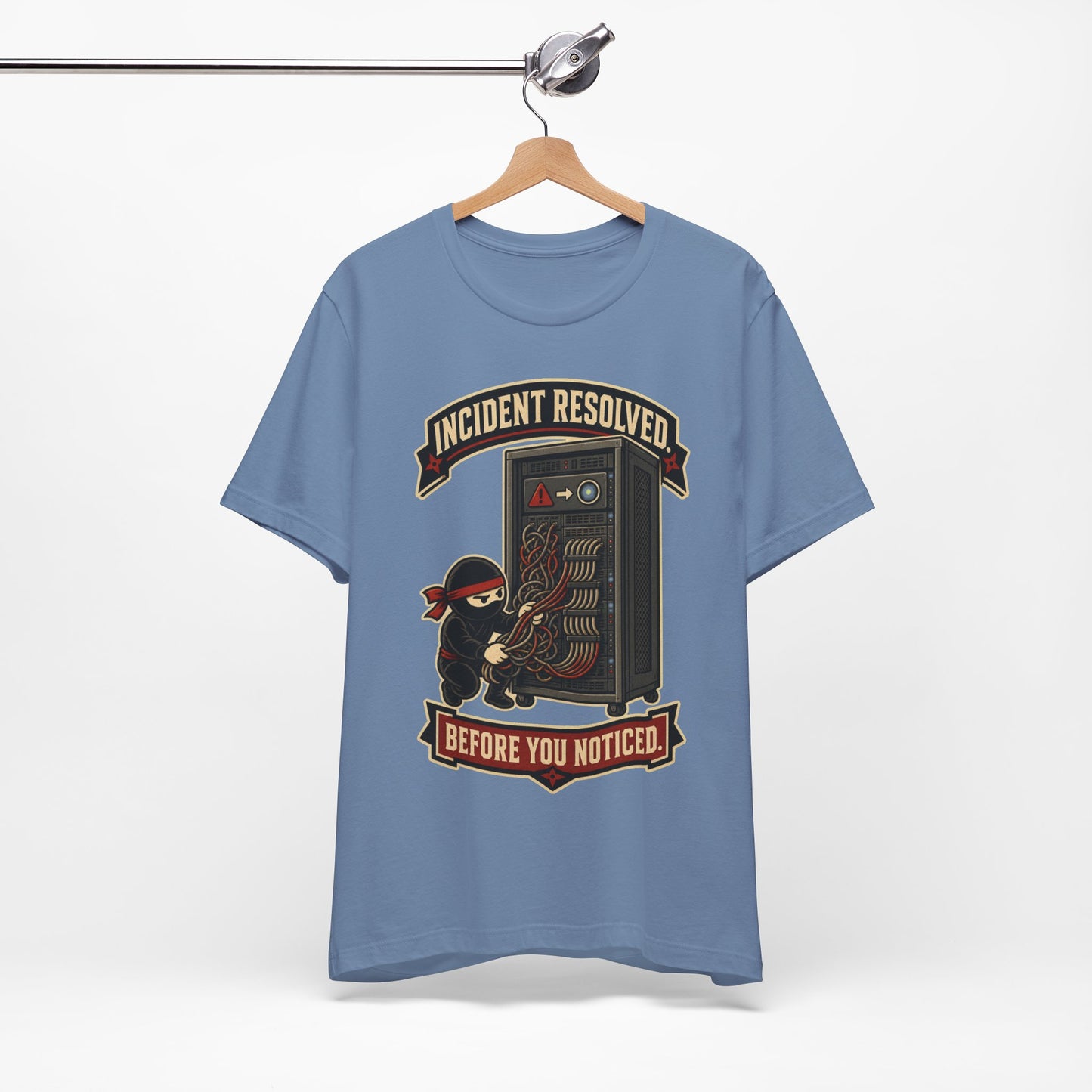 Incident Resolved Before You Noticed Funny Ninja Office Shirt | Khai Studio