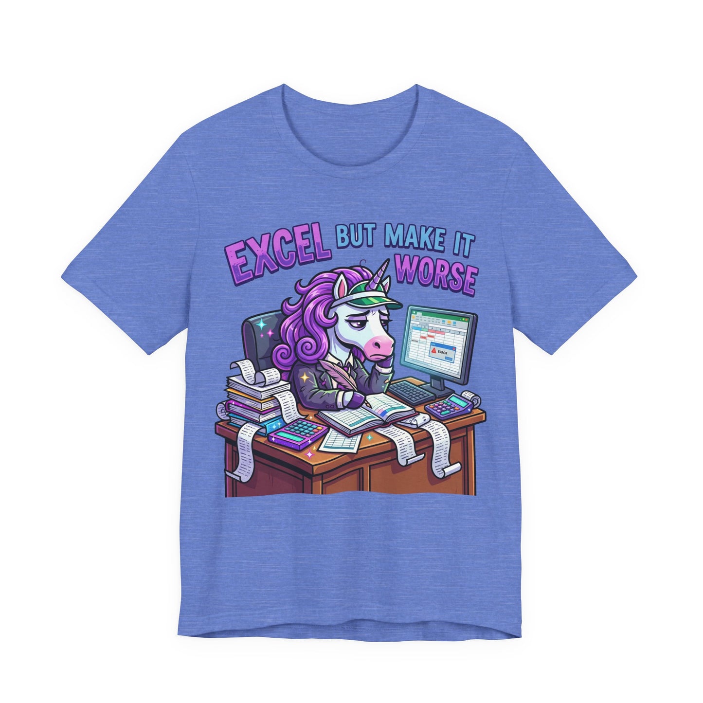 Excel But Make It Worse Funny Burnout Shirt | Khai Studio