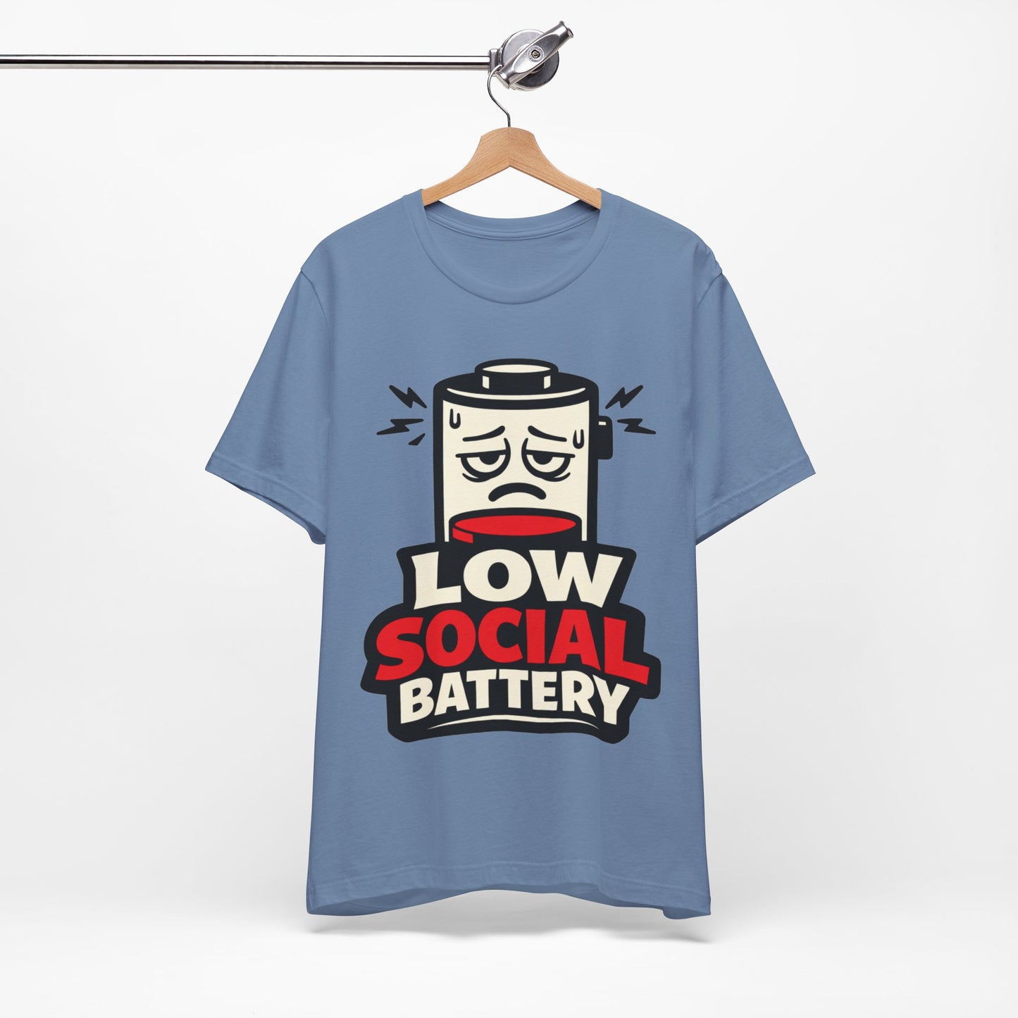 Low Social Battery Funny Introvert Shirt | Khai Studio