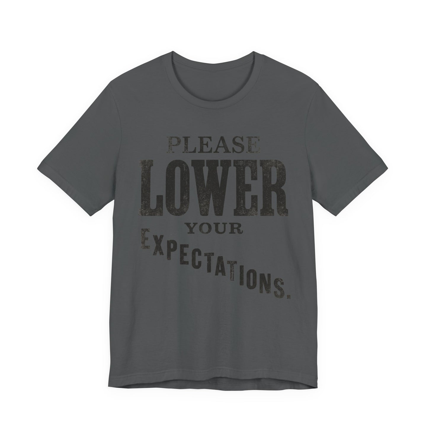 Please Lower Your Expectations Funny Shirt | Khai Studio
