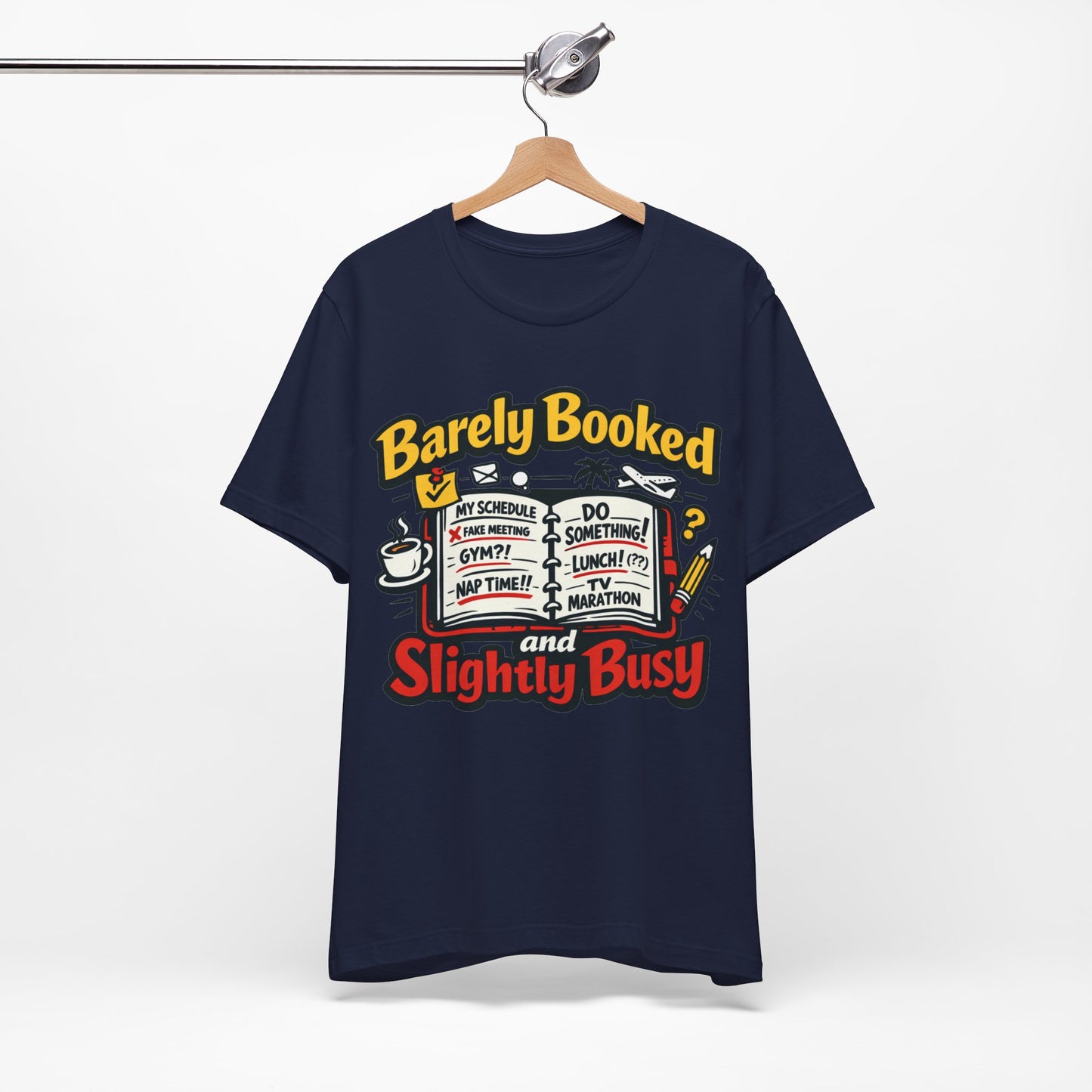 Barely Booked and Slightly Busy Funny Burnout Shirt | Khai Studio
