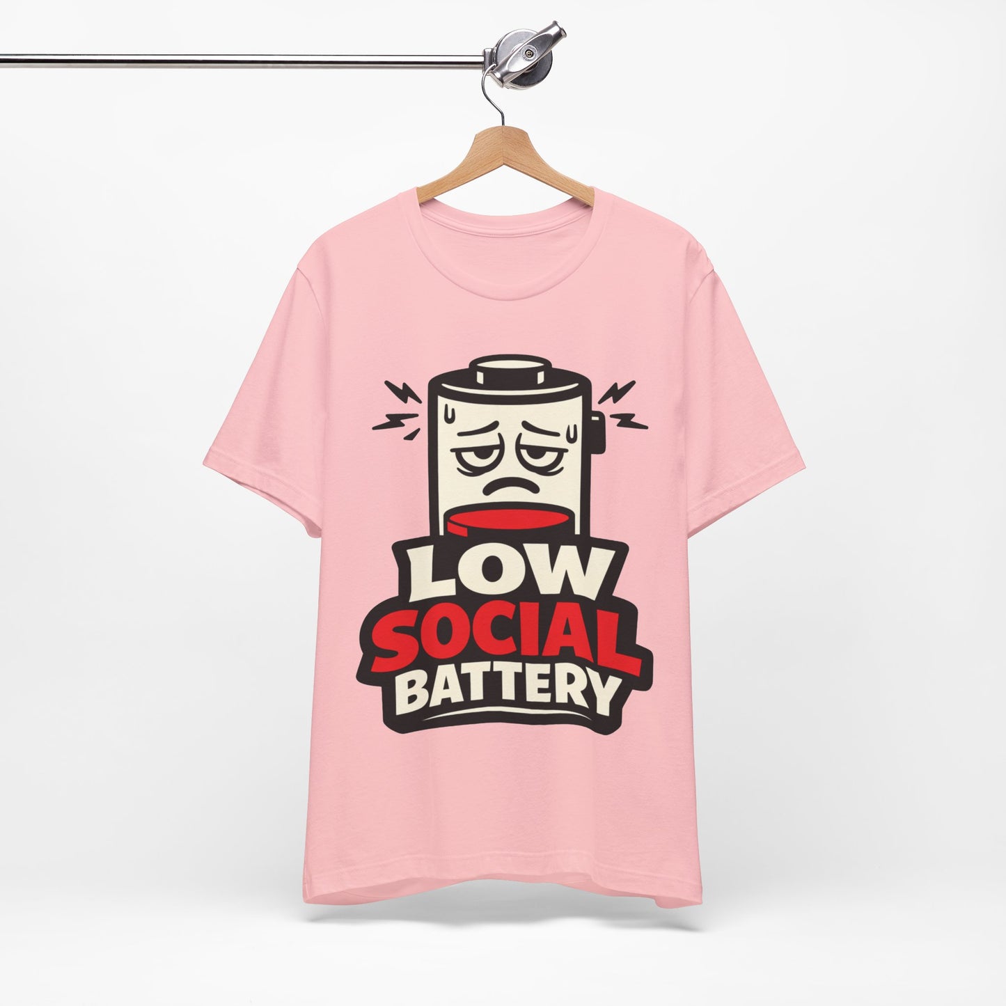 Low Social Battery Funny Introvert Shirt | Khai Studio