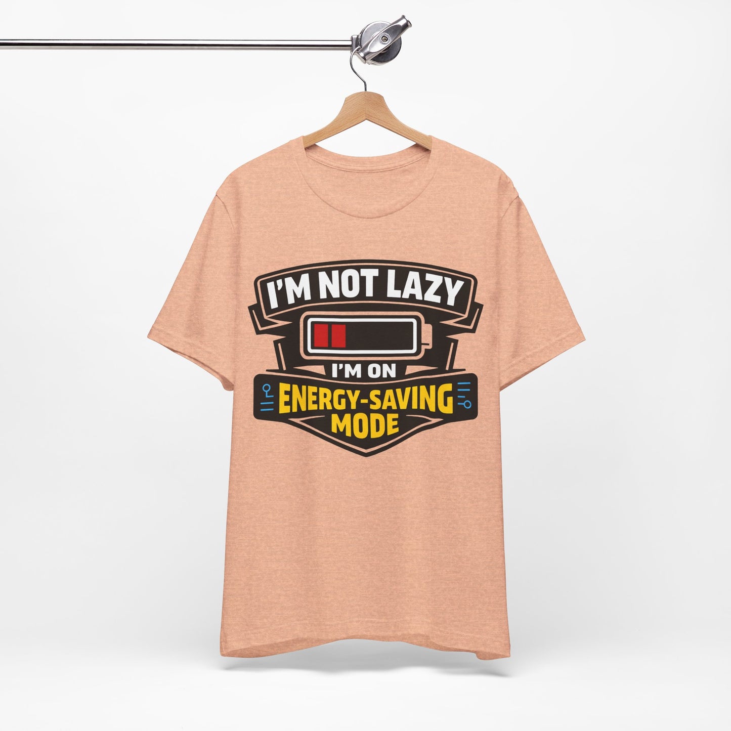I'm Not Lazy I'm on Energy-Saving Mode Funny Shirt | Khai Studio