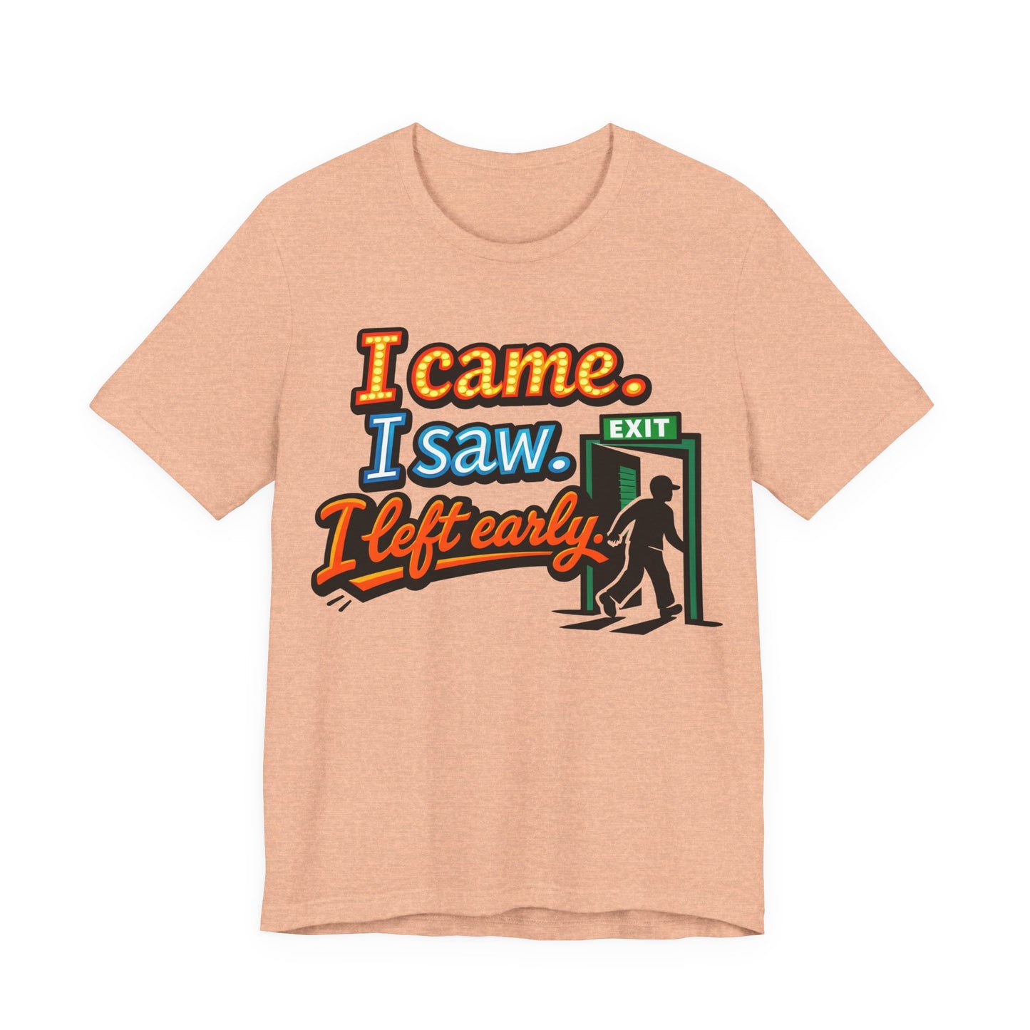 I Came I Saw I Left Early Funny Introvert Shirt | Khai Studio