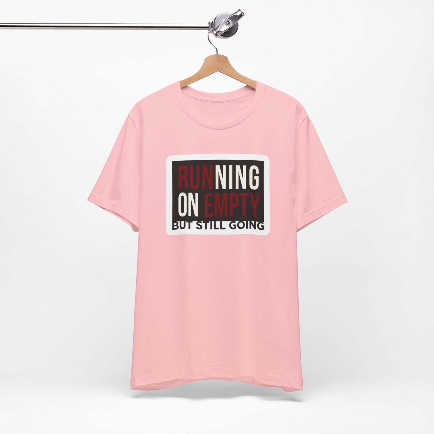 Running on Empty But Still Going Funny Burnout Shirt | Khai Studio