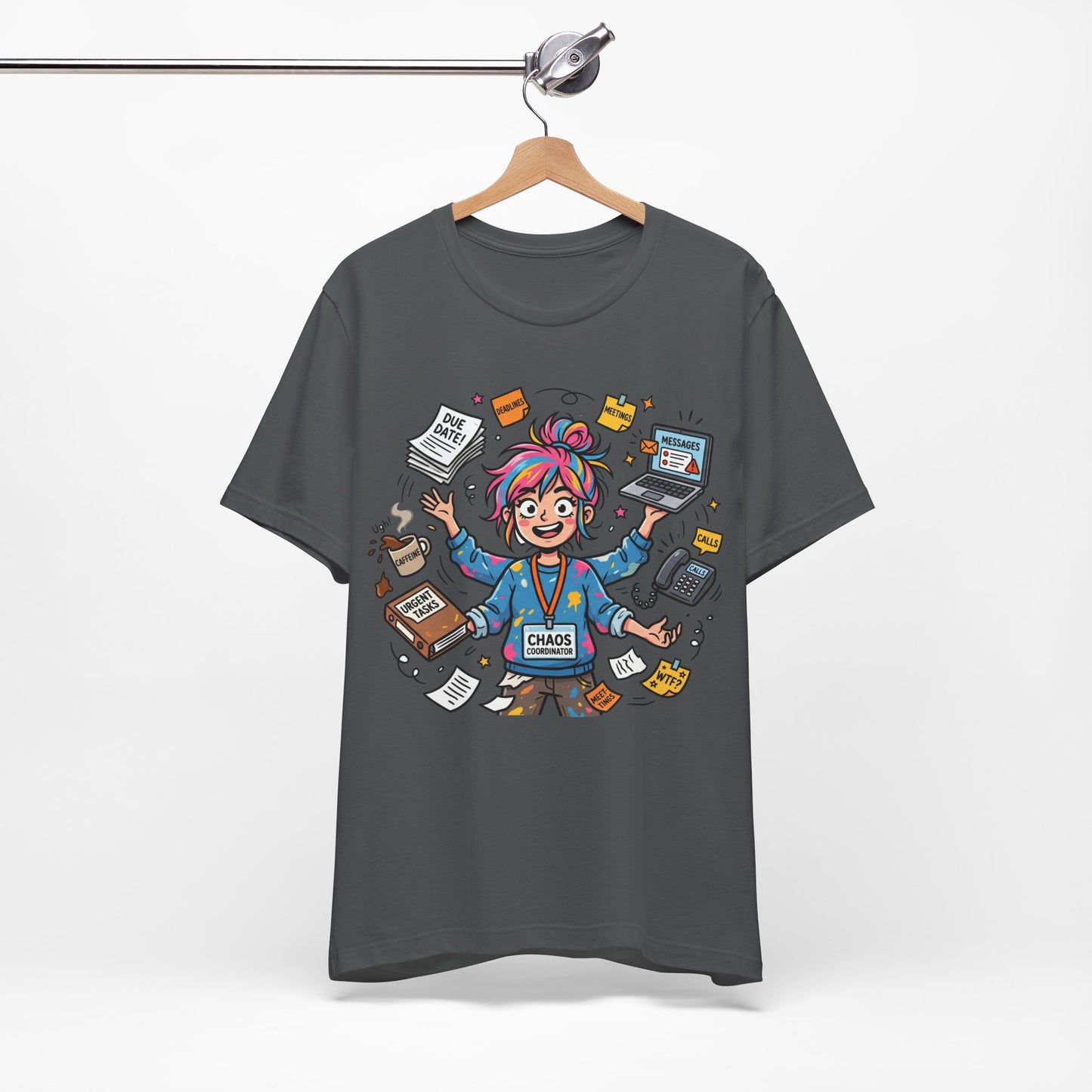 Chaos Coordinator (Feral Edition) Funny Burnout Shirt | Khai Studio