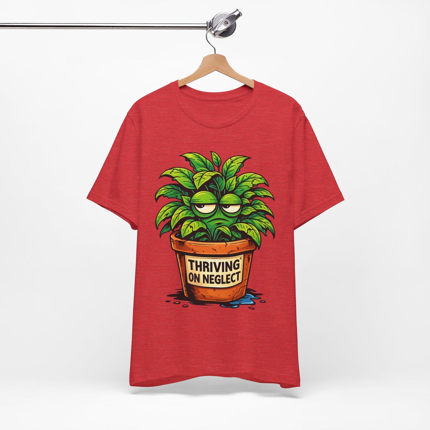 Thriving on Neglect Funny Burnout Shirt | Khai Studio