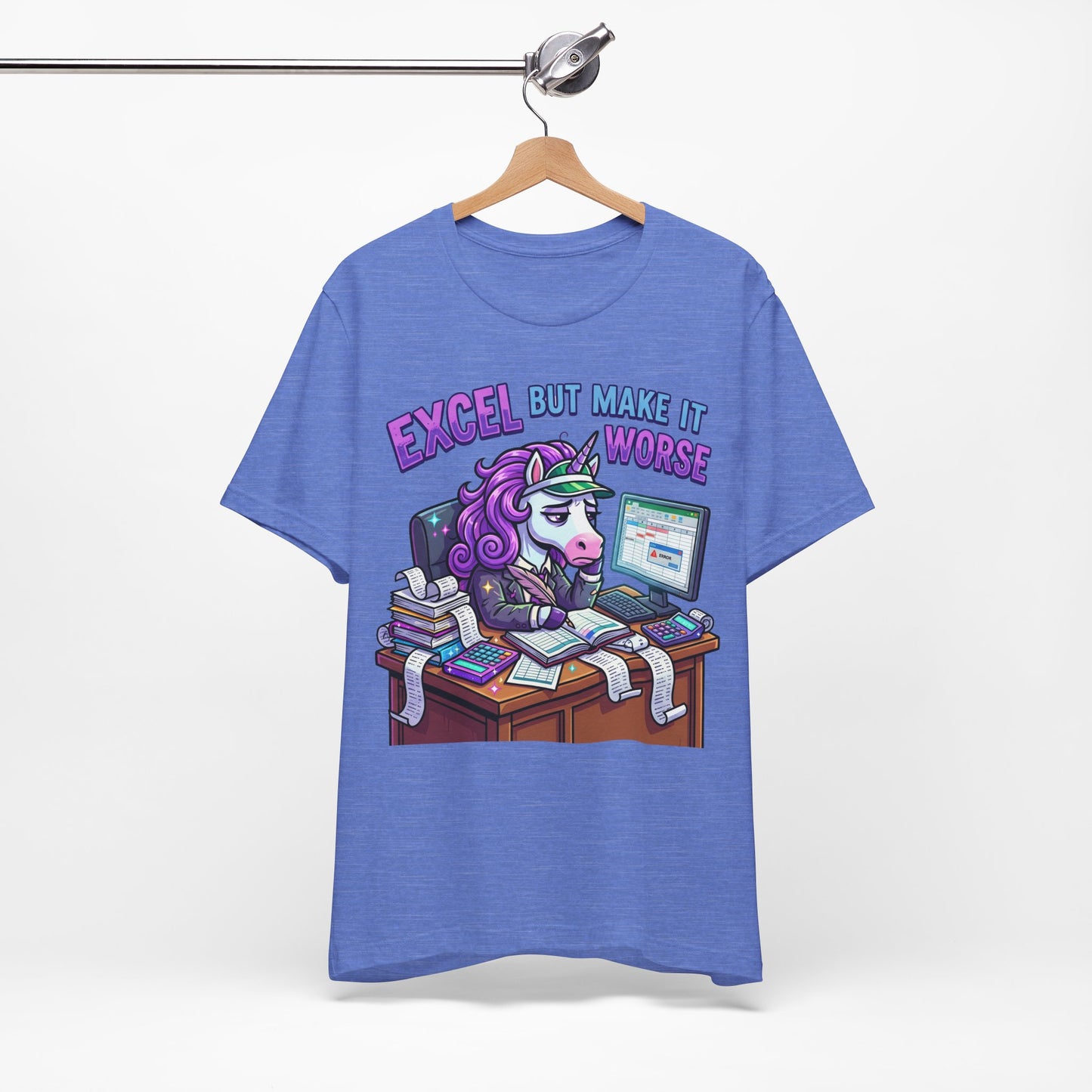 Excel But Make It Worse Funny Burnout Shirt | Khai Studio