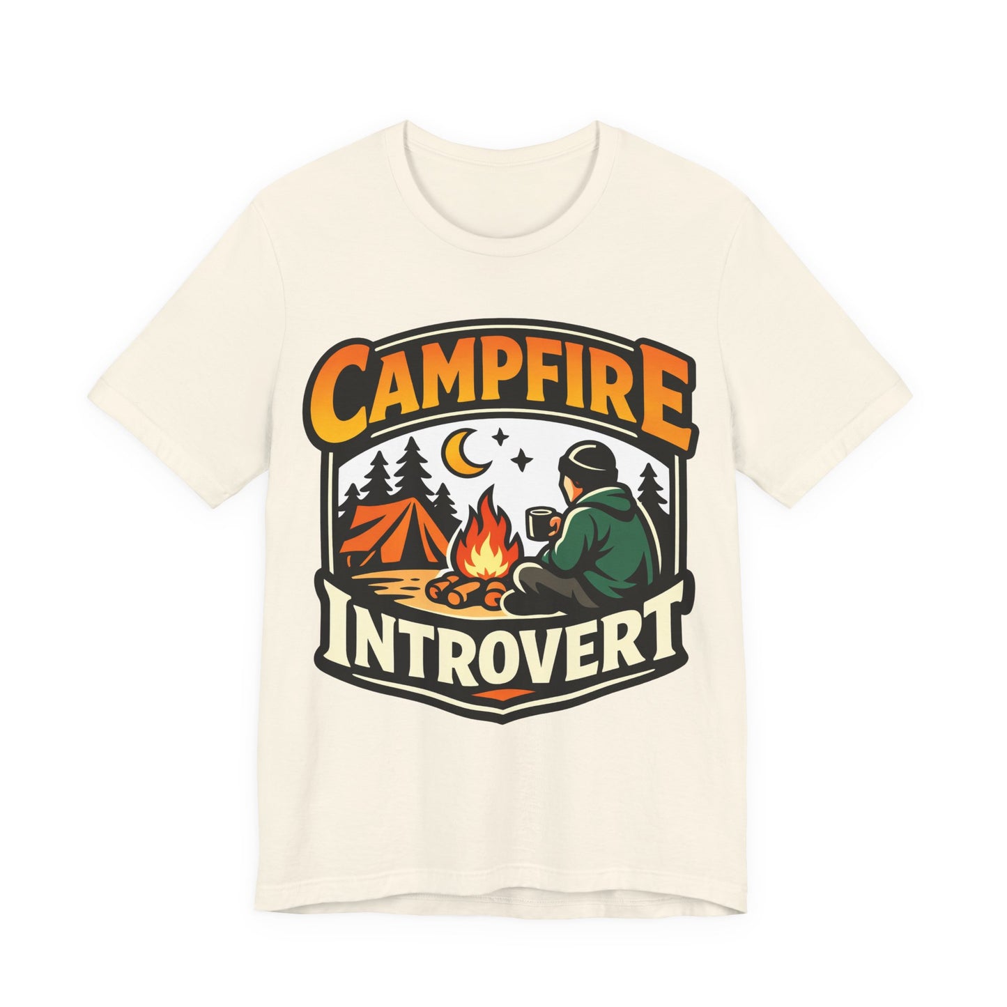 Campfire Introvert Funny Introvert Shirt | Khai Studio