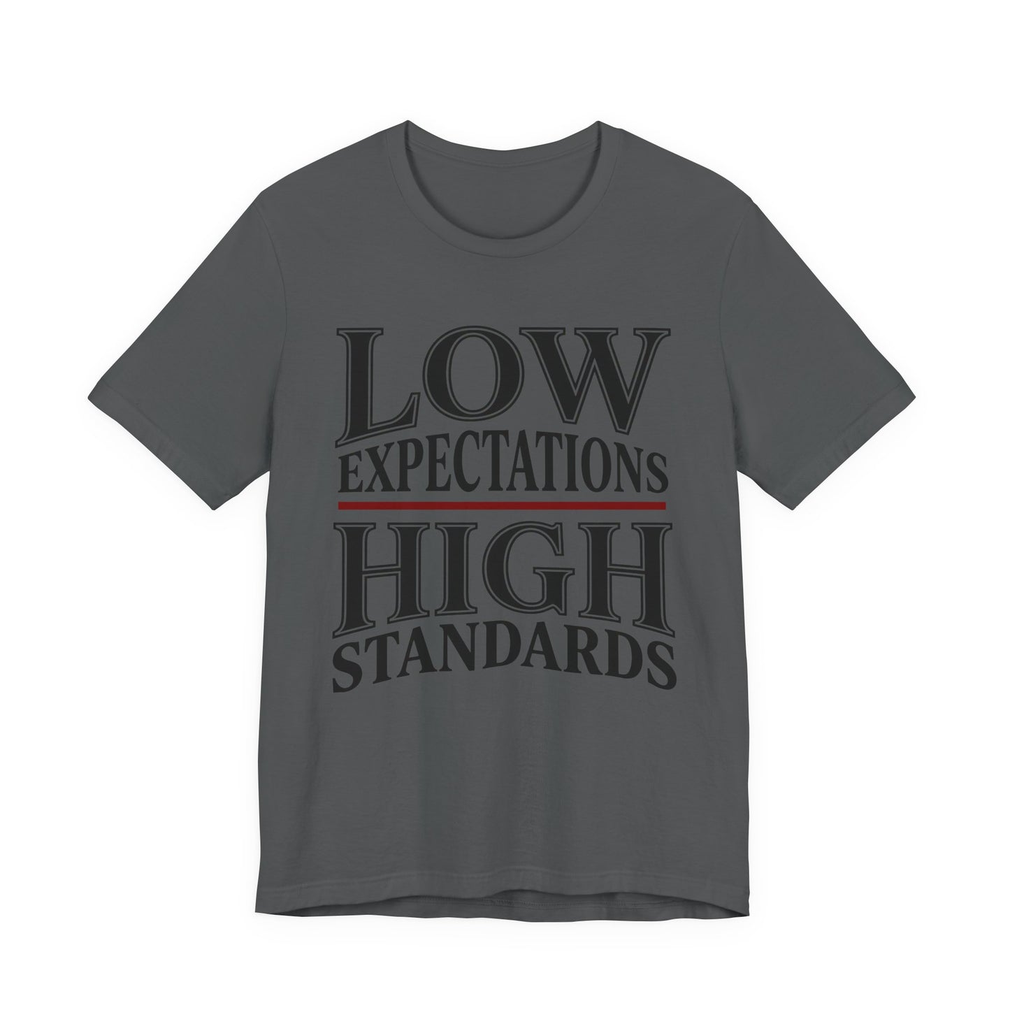 Low Expectations High Standards Funny Shirt | Khai Studio