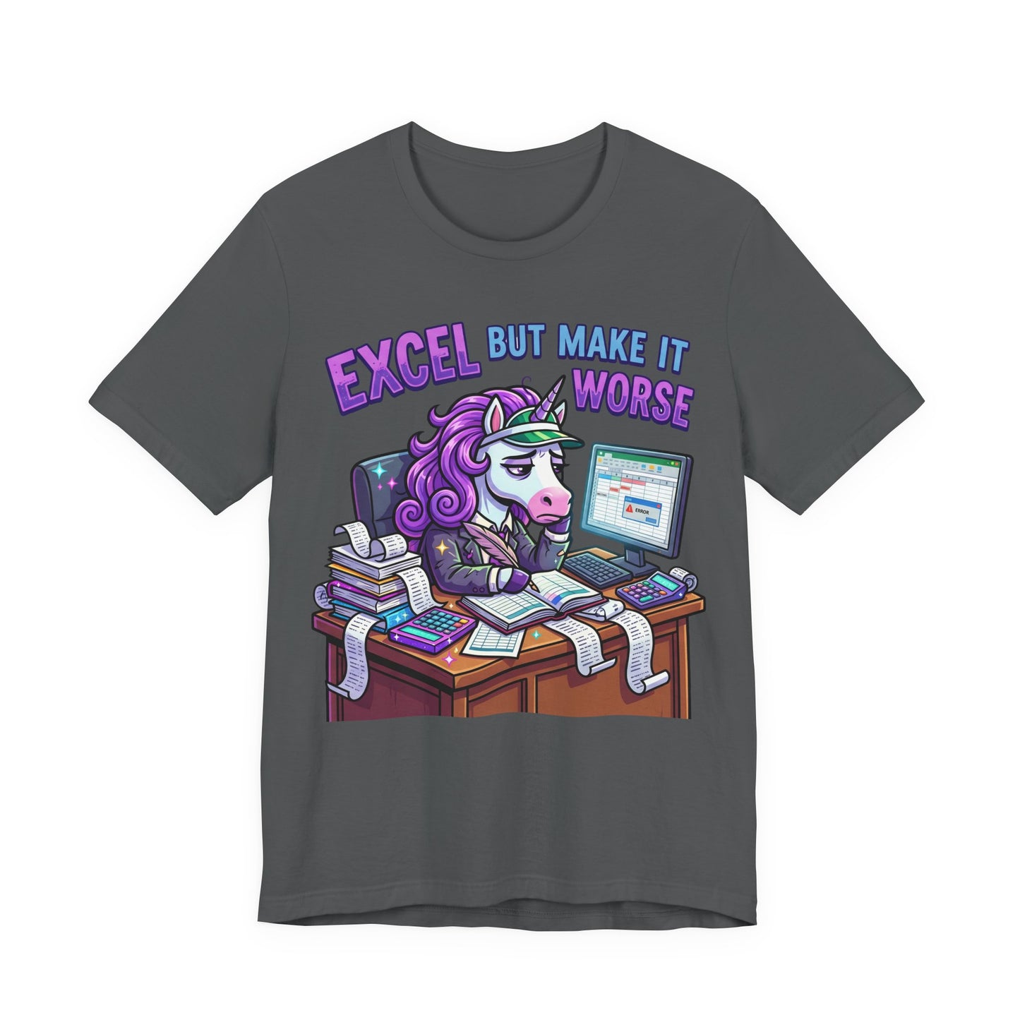 Excel But Make It Worse Funny Burnout Shirt | Khai Studio