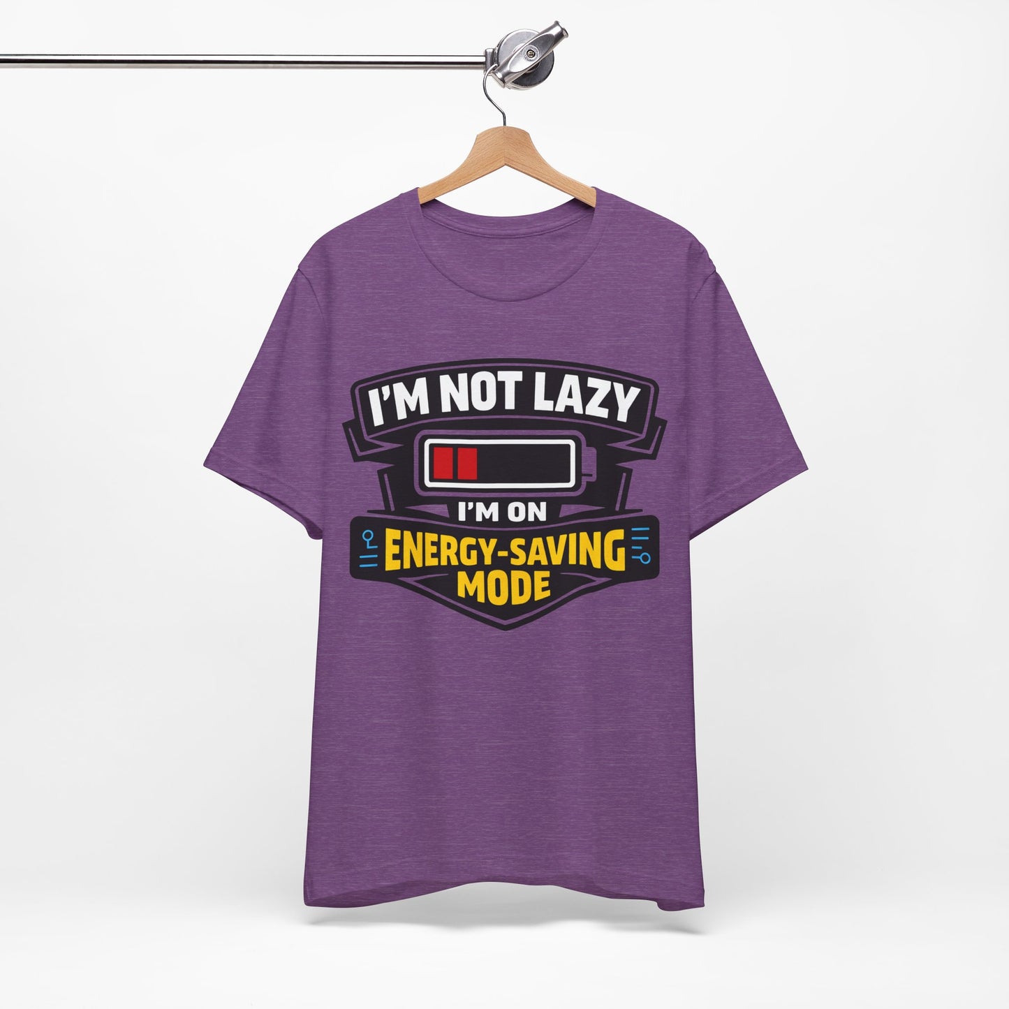 I'm Not Lazy I'm on Energy-Saving Mode Funny Shirt | Khai Studio