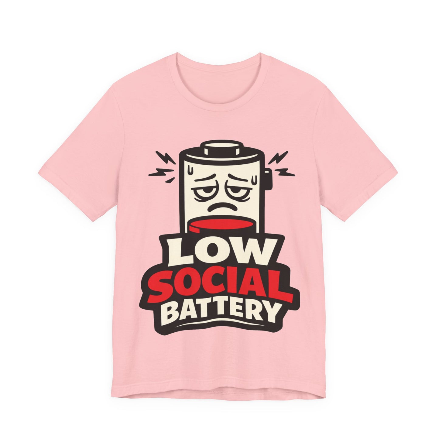 Low Social Battery Funny Introvert Shirt | Khai Studio