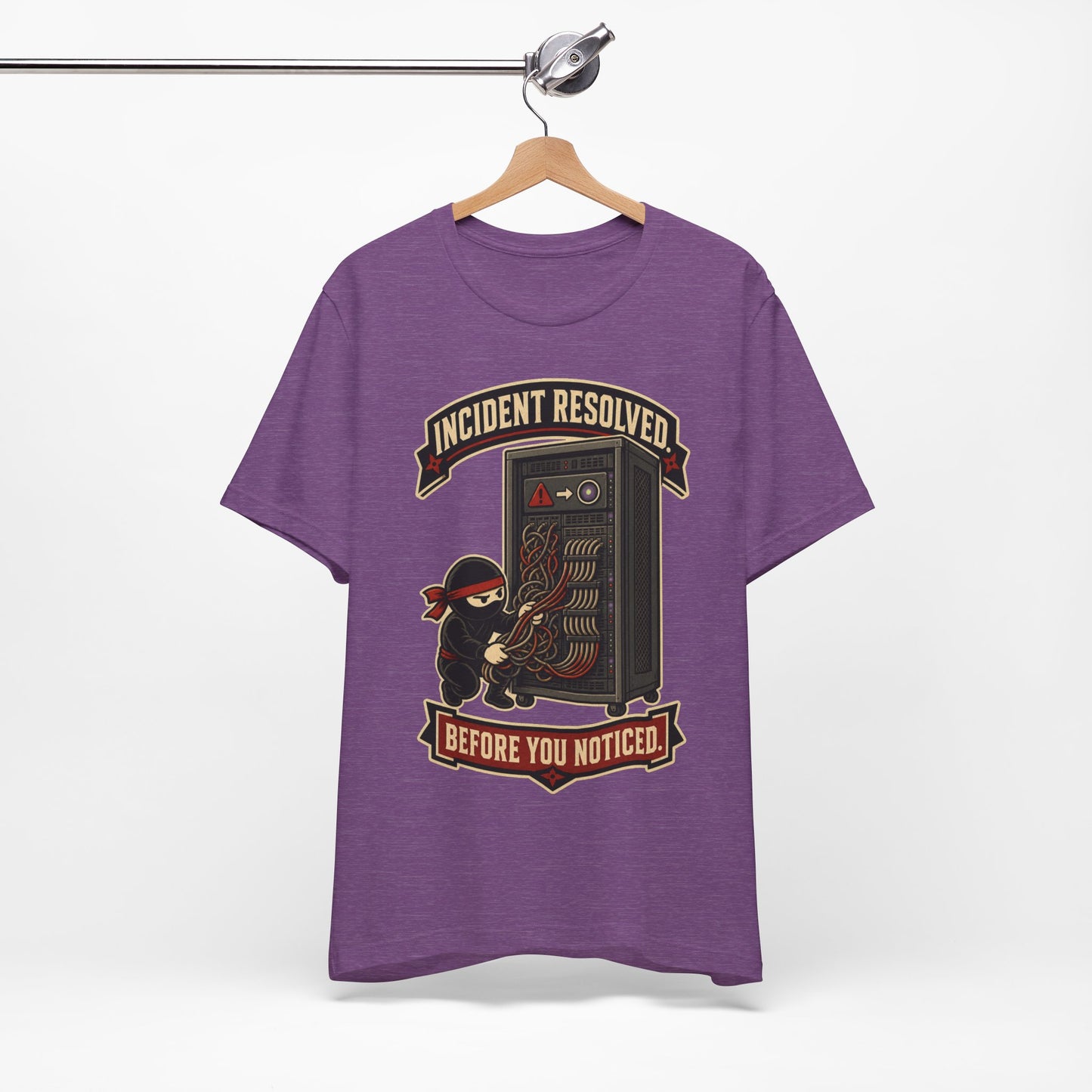 Incident Resolved Before You Noticed Funny Ninja Office Shirt | Khai Studio