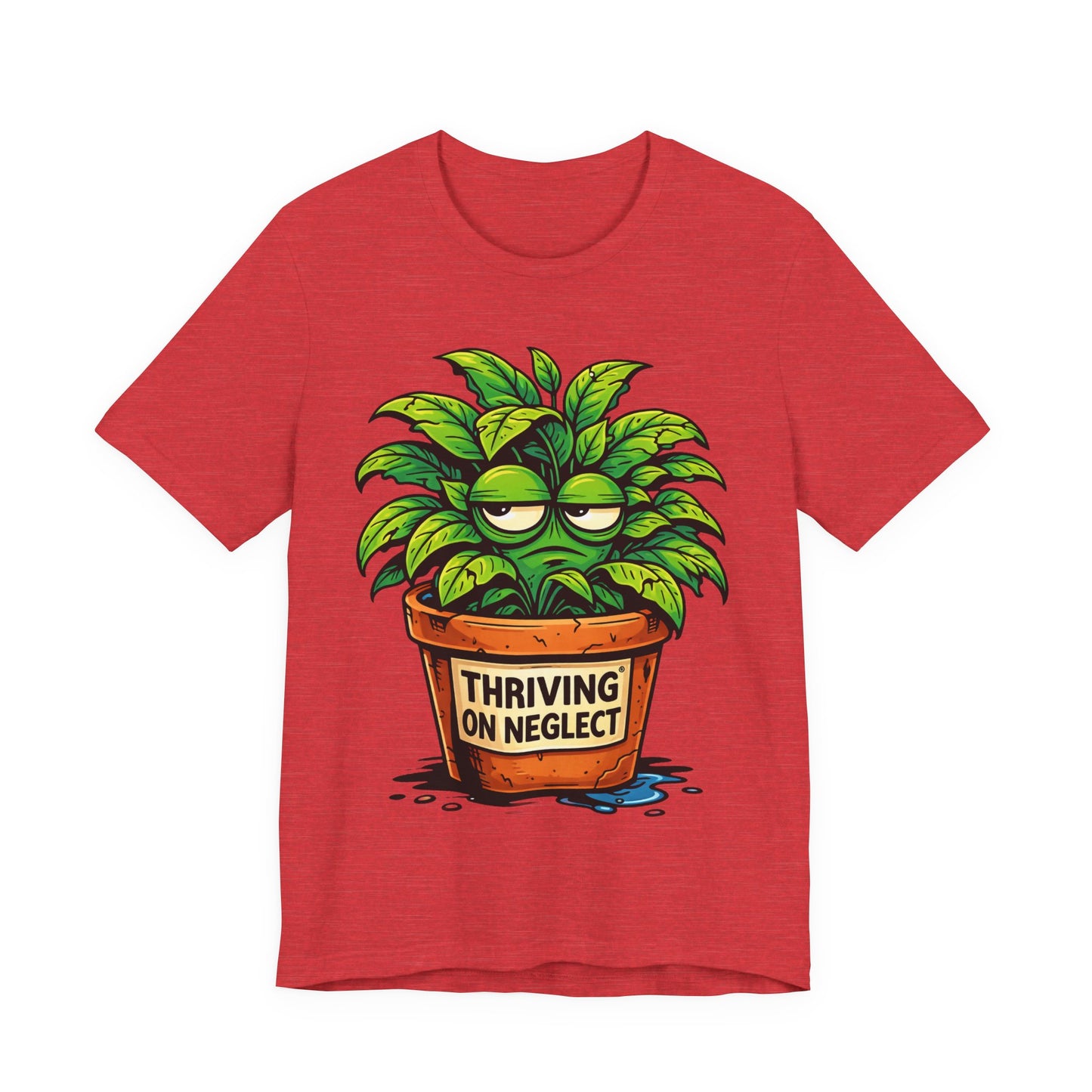 Thriving on Neglect Funny Burnout Shirt | Khai Studio