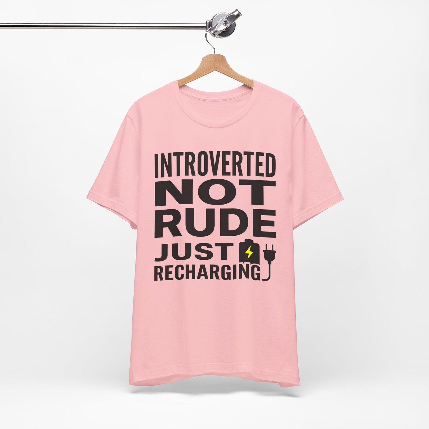 Introverted Not Rude Just Recharging Funny Introvert Shirt | Khai Studio