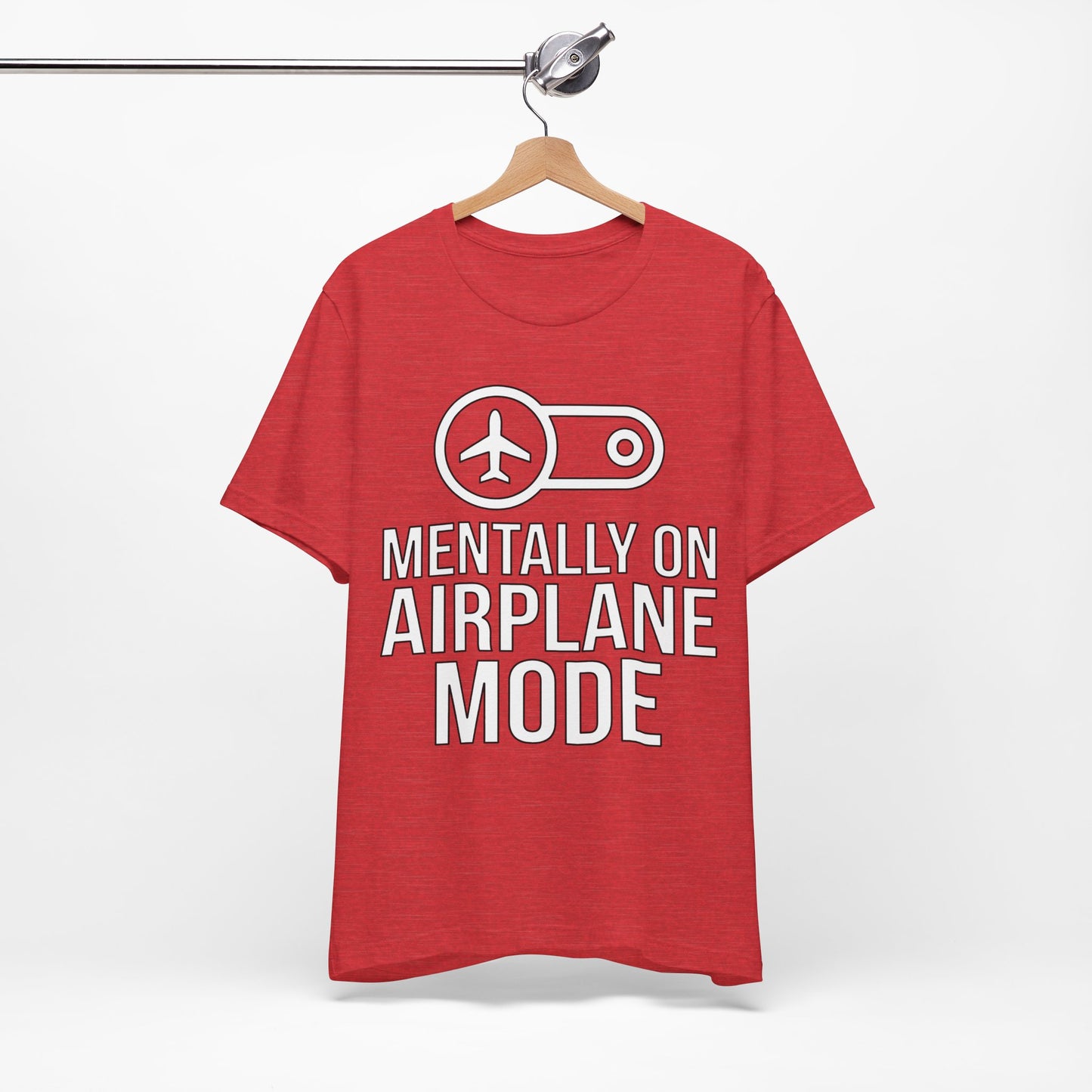 Mentally on Airplane Mode Funny Introvert Shirt | Khai Studio